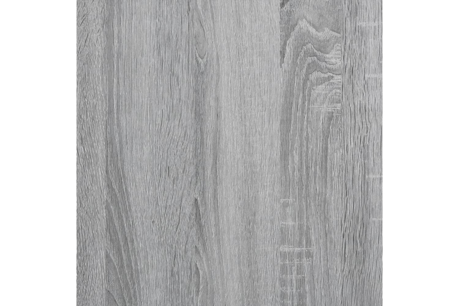 Cat Litter Box Enclosure Grey Sonoma 42x42x51 Cm Engineered Wood-8