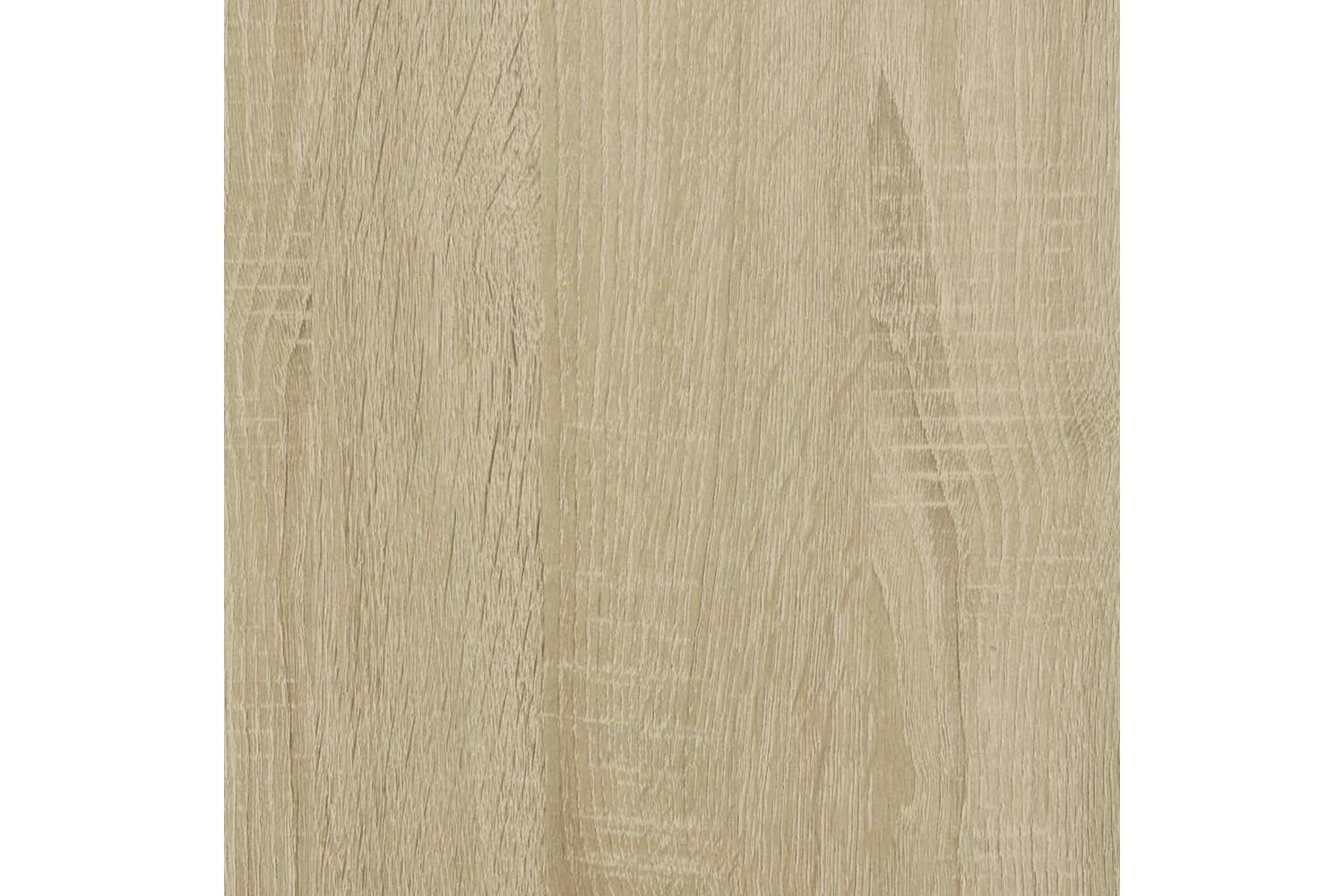 Cat Litter Box Enclosure Sonoma Oak 53x53x51 Cm Engineered Wood-8