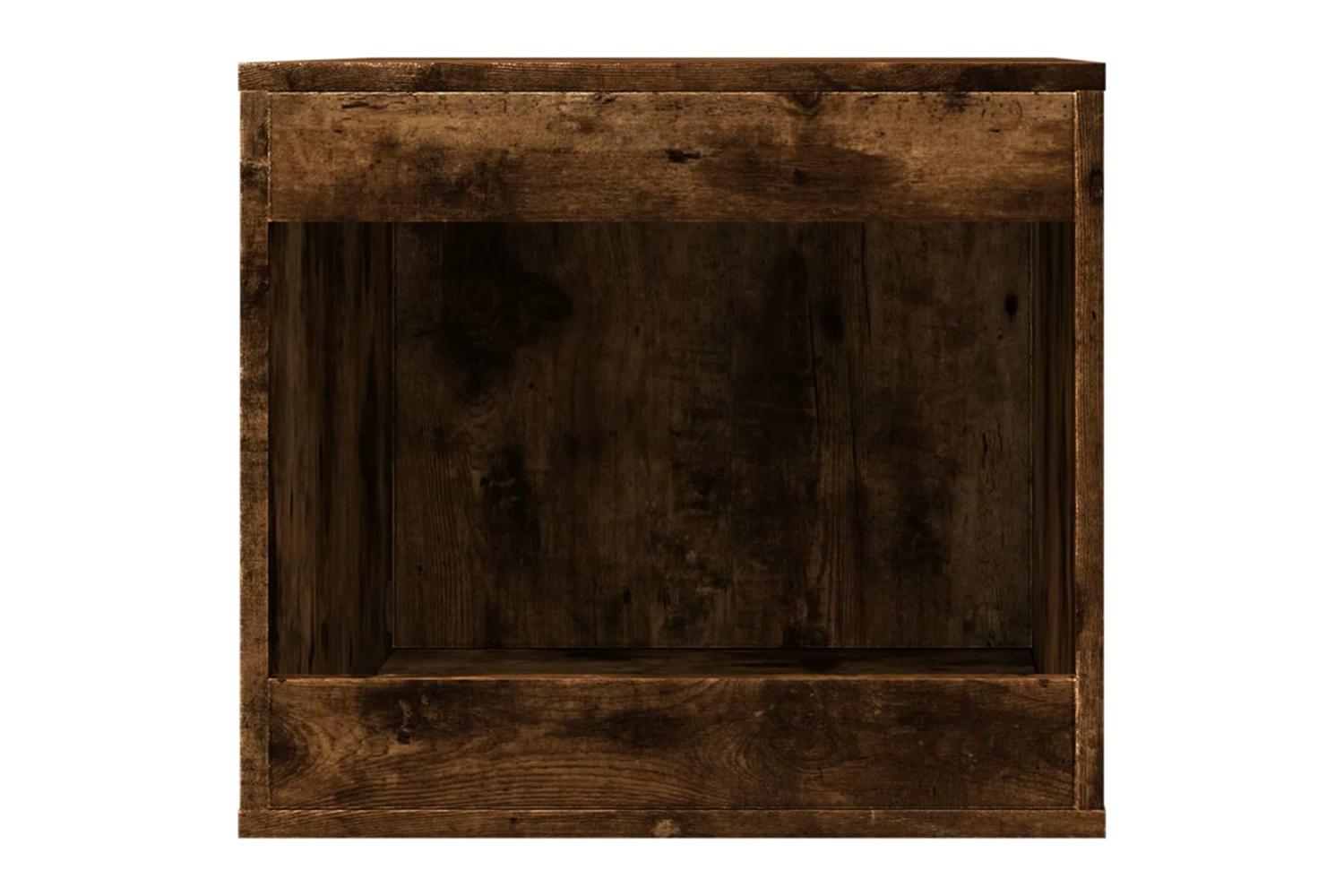 Cat Litter Box Enclosure Smoked Oak 47x59x42 Cm Engineered Wood-4