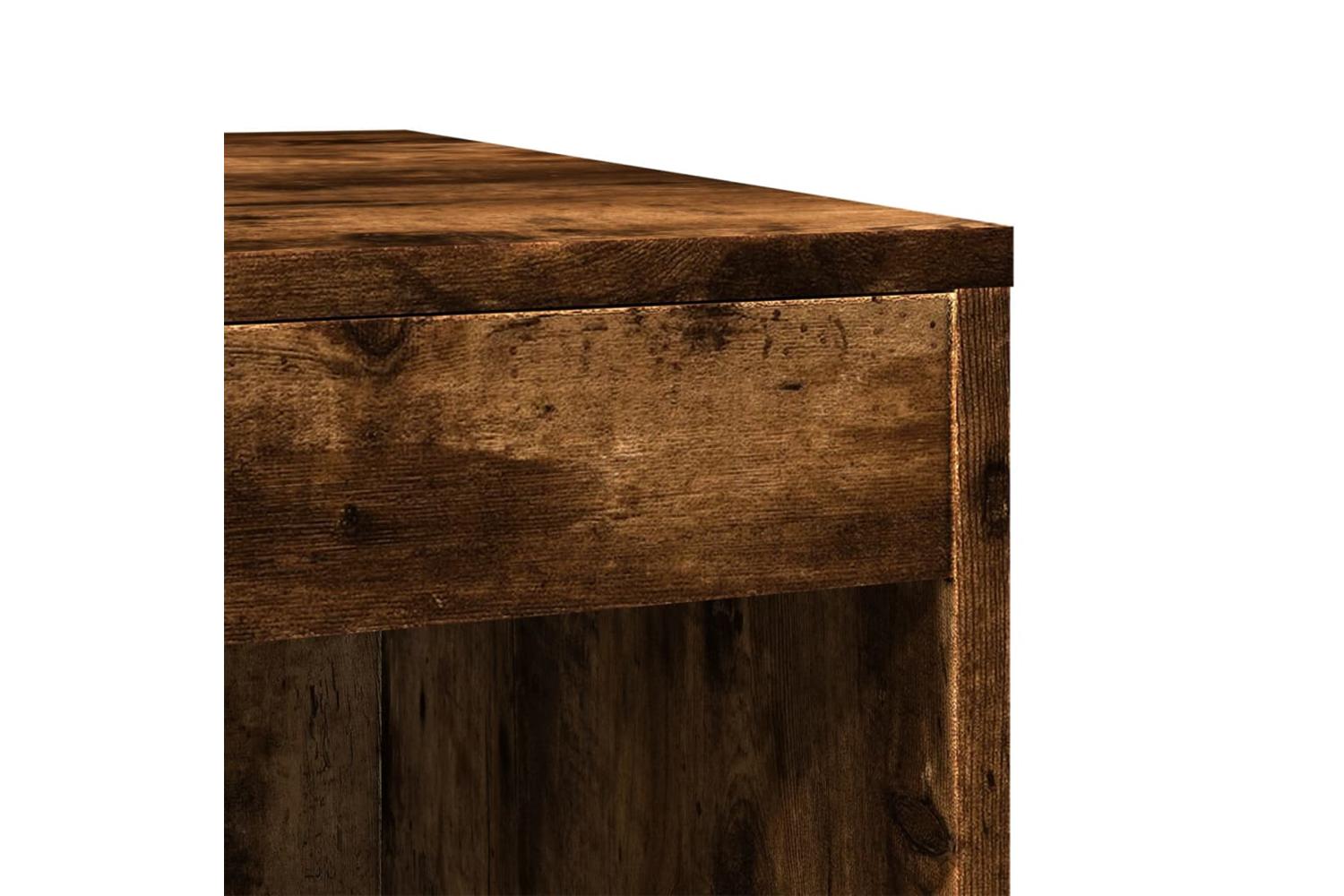 Cat Litter Box Enclosure Smoked Oak 47x59x42 Cm Engineered Wood-7