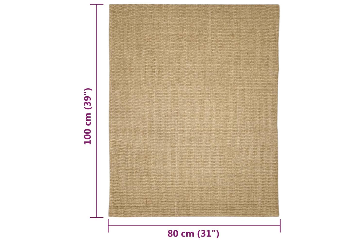 Sisal Rug For Scratching Post 80x100 Cm-6