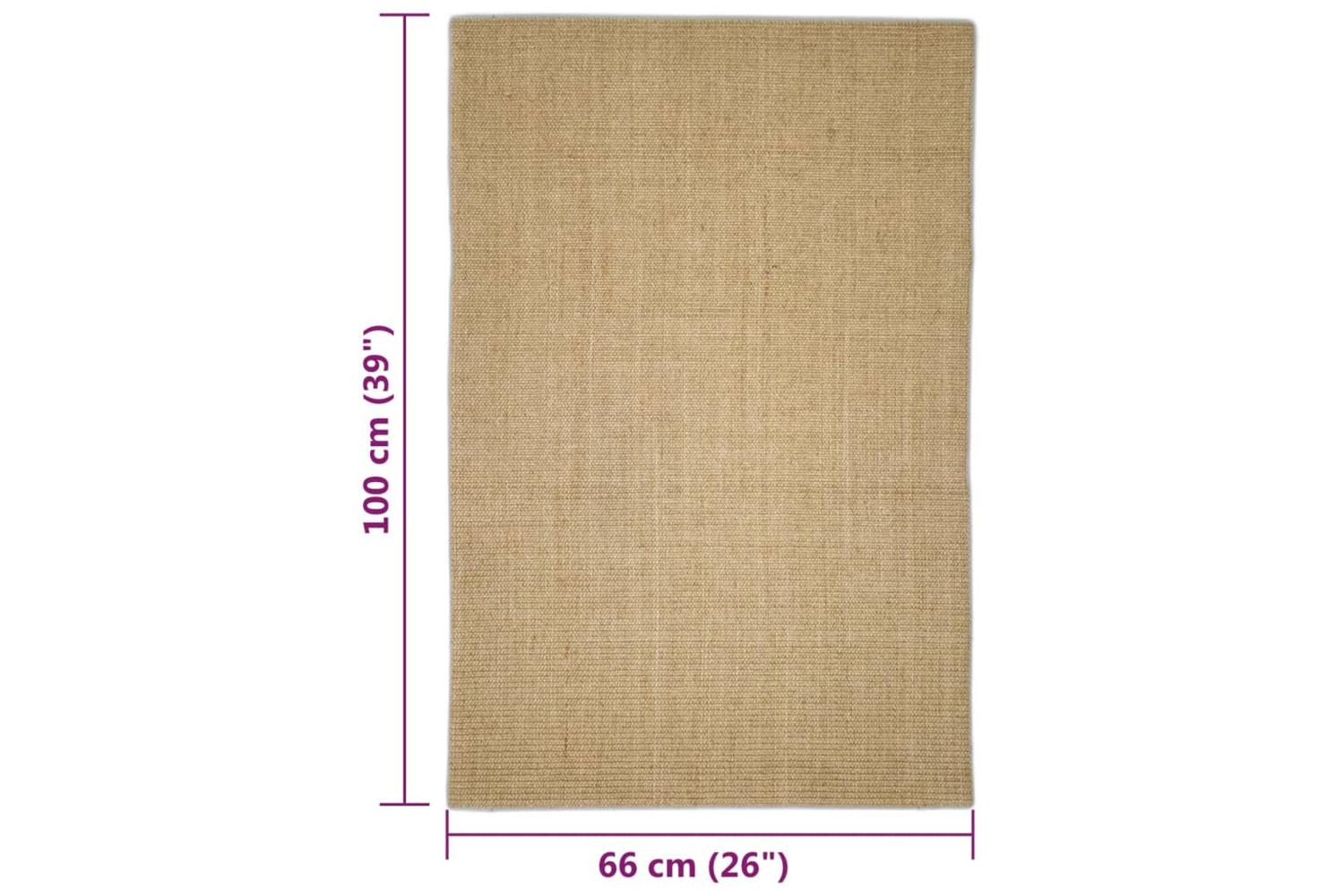Sisal Rug For Scratching Post 66x100 Cm-6