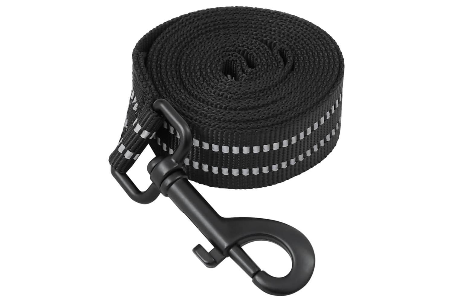 Dog Harness With Lead Collar Adjustable Black Xl-5