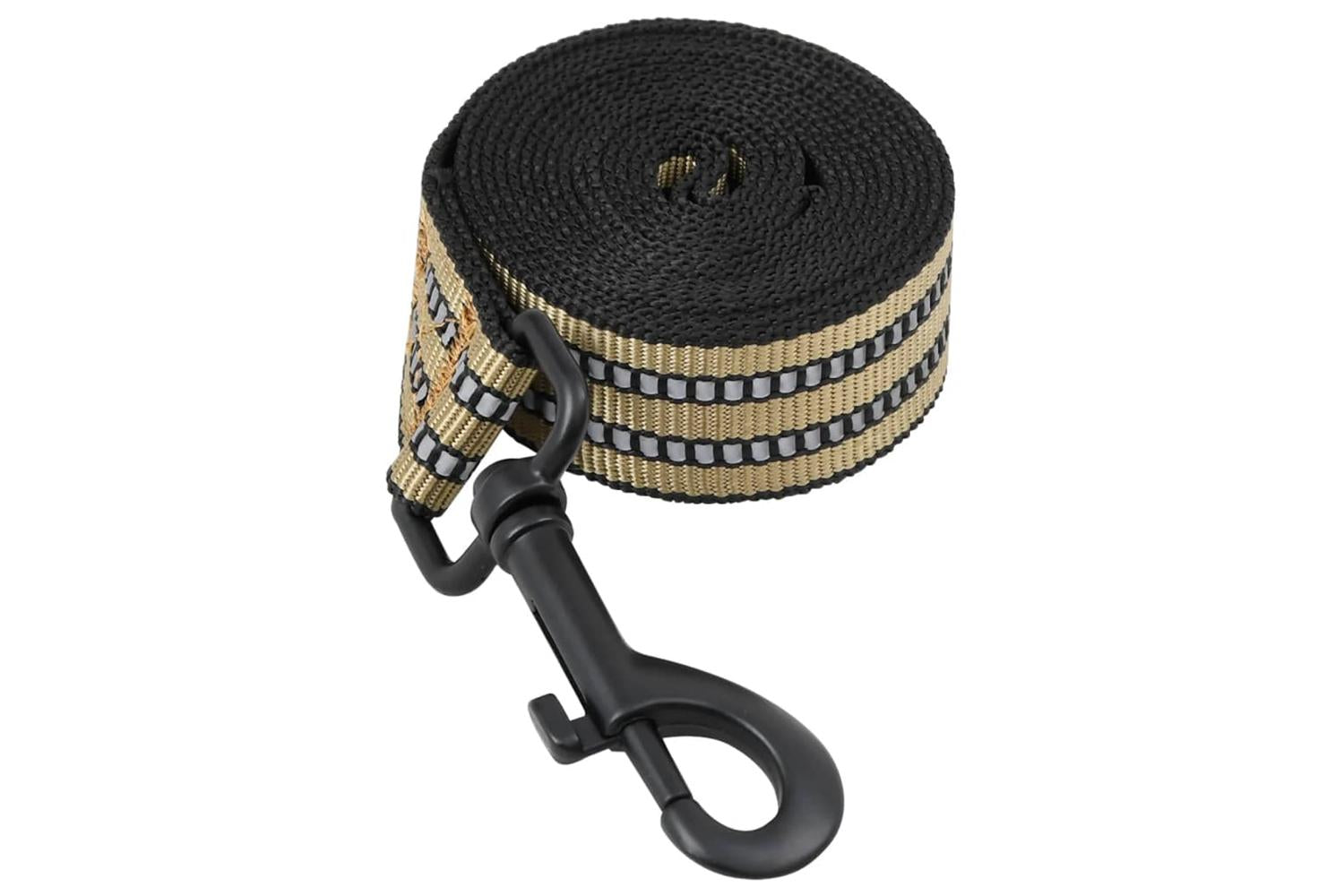 Dog Harness With Lead Collar Adjustable Camouflage Brown Xl-5