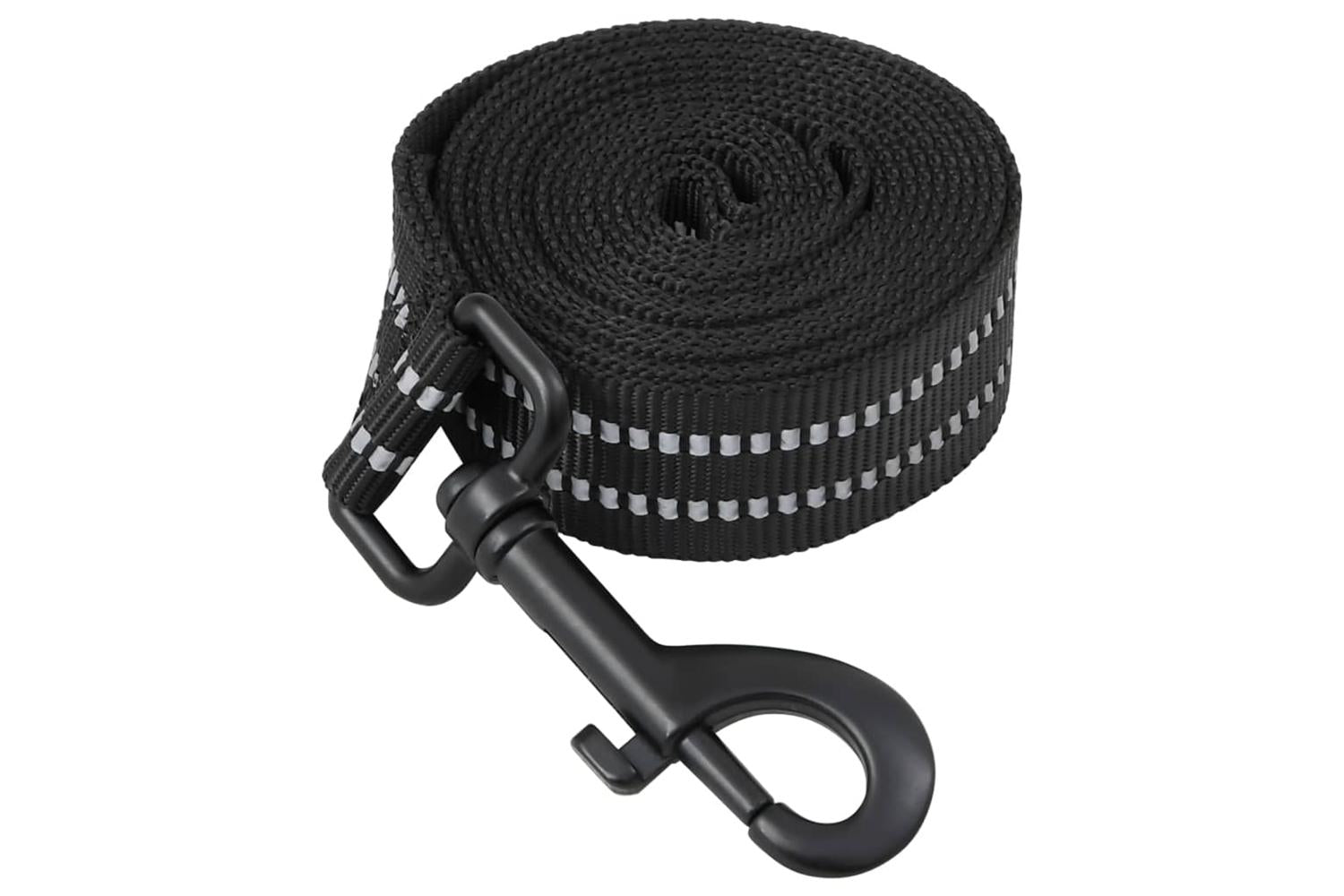 Dog Harness With Lead Collar Adjustable Black S-5