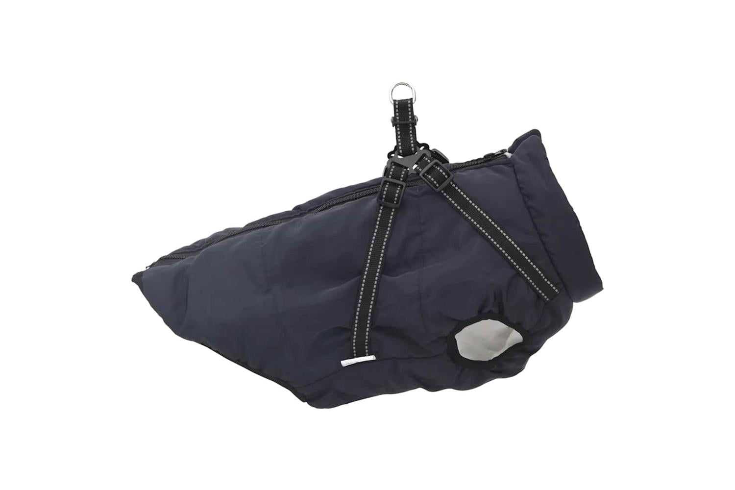 Dog Coat With Harness Waterproof Reflective Navy Blue 6xl-4