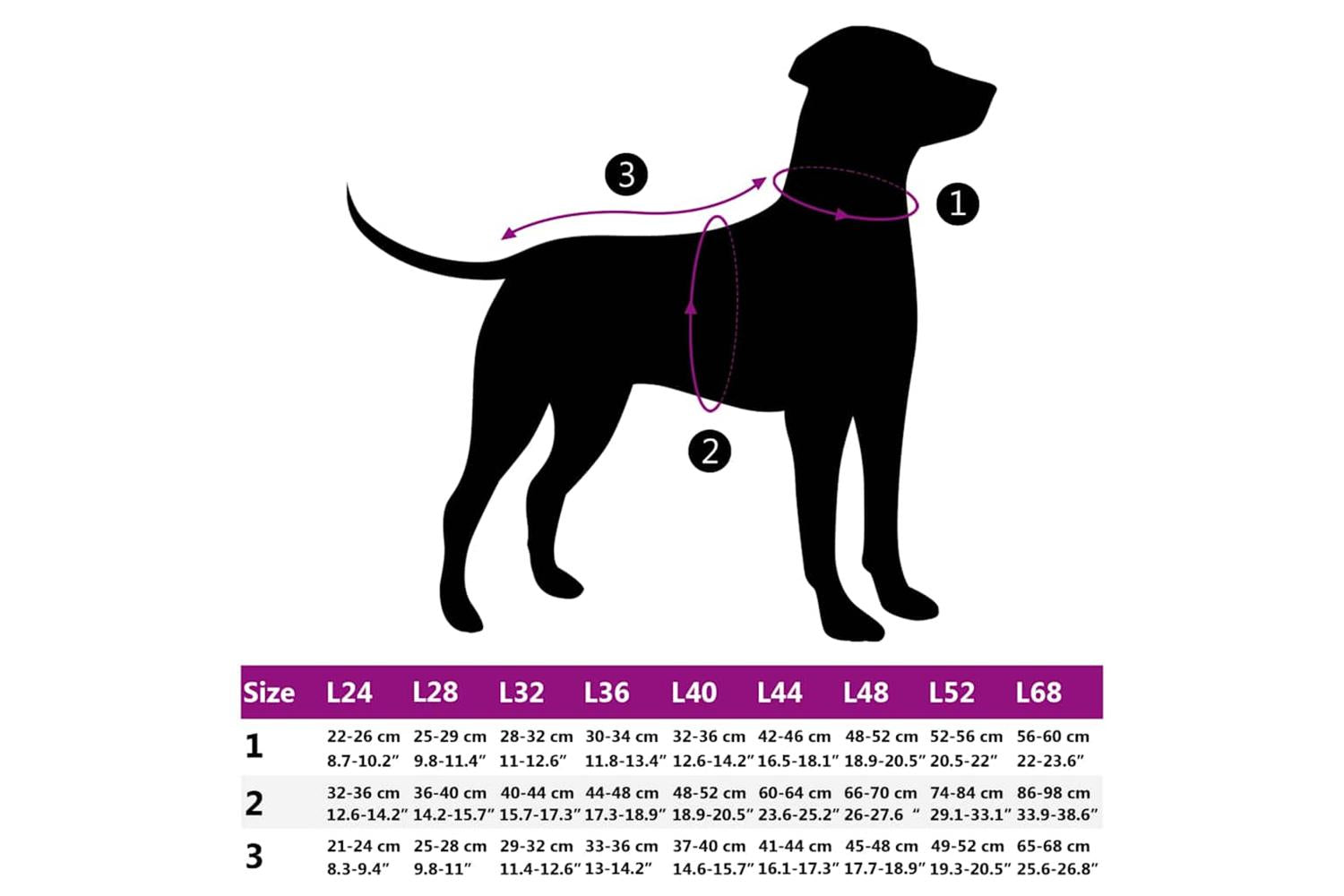 Dog Coat With Harness Waterproof Reflective Purple 5xl-10