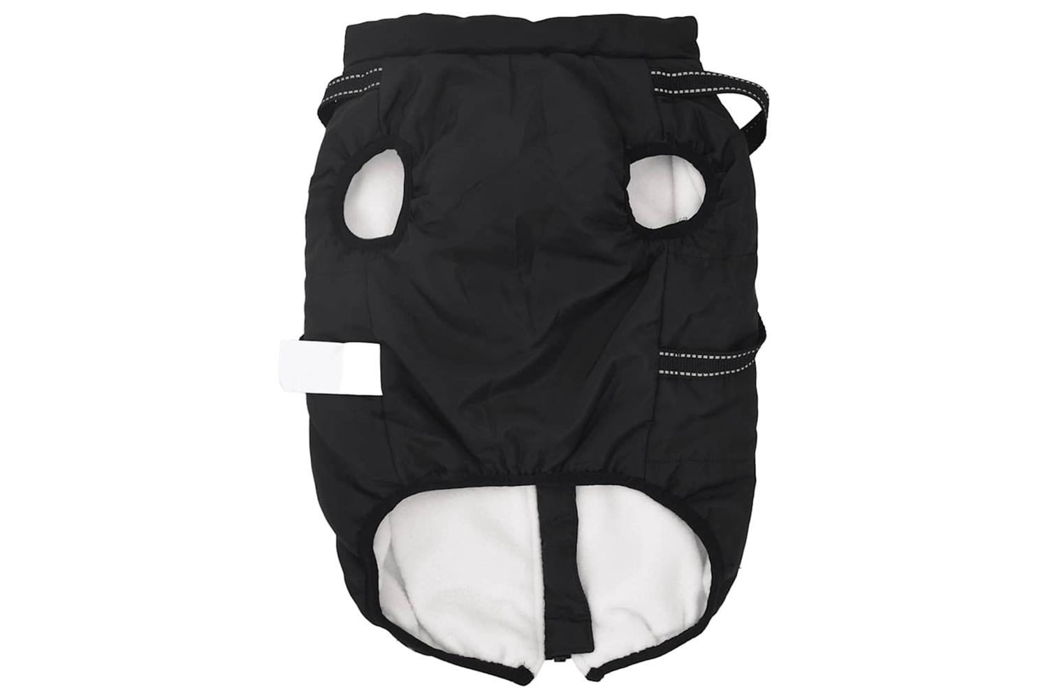 Dog Coat With Harness Waterproof Reflective Black 3xl-5