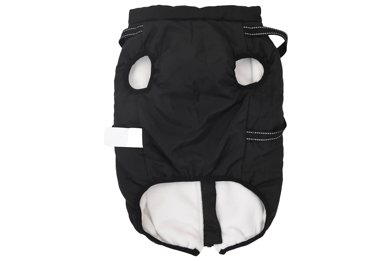Dog Coat With Harness Waterproof Reflective Black 5xl-5
