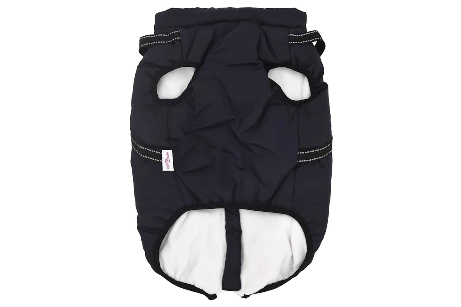 Dog Coat With Harness Waterproof Reflective Navy Blue 3xl-5
