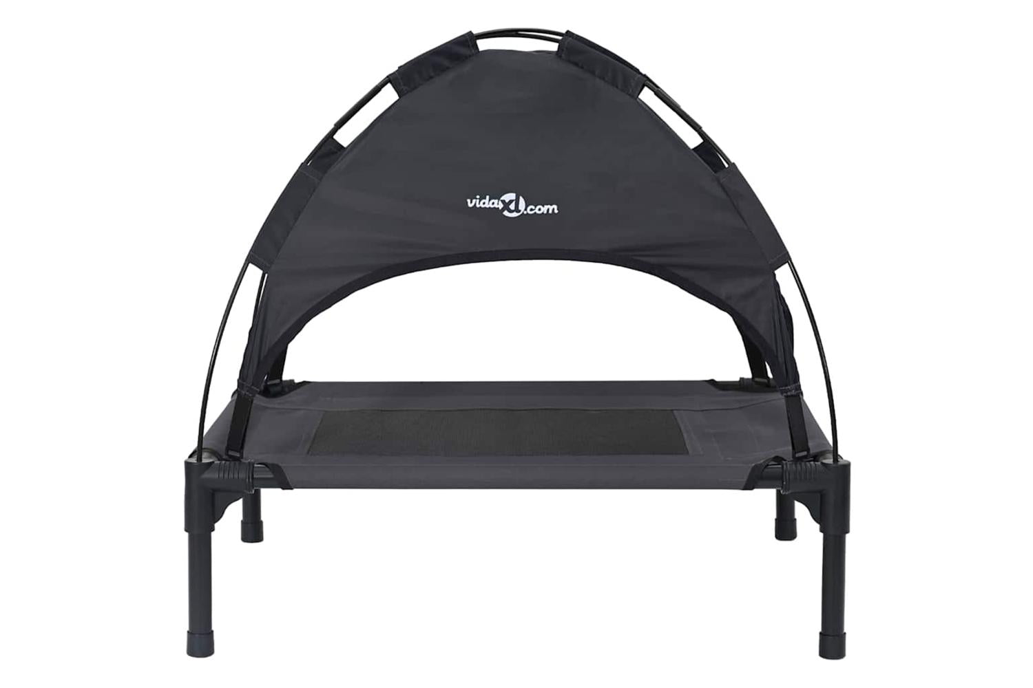 Dog Bed Black S Steel-4