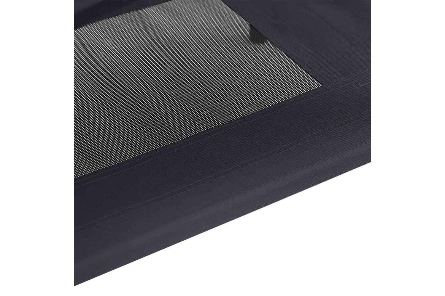Dog Bed Black S Steel-7