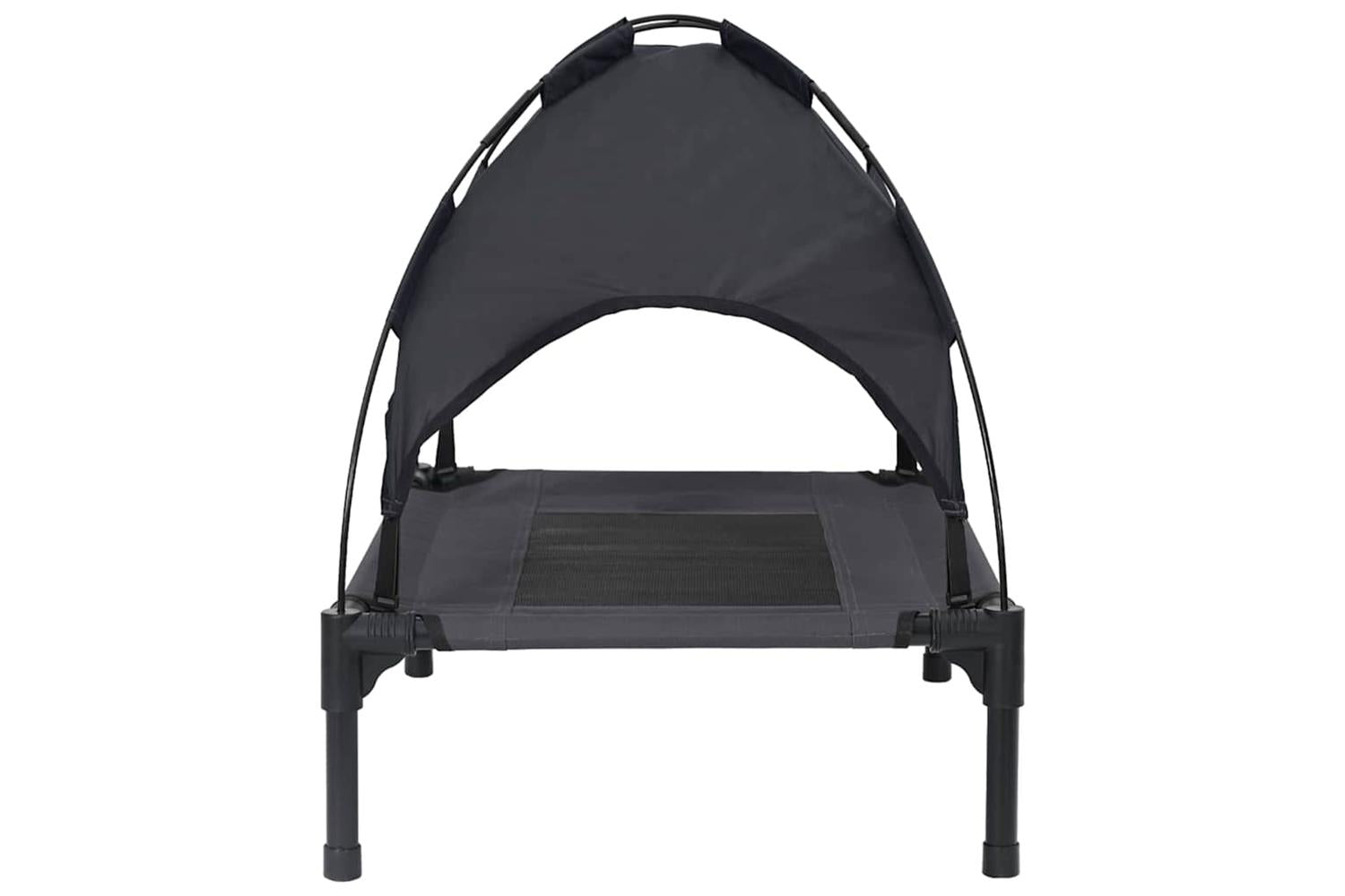 Dog Bed Black M Steel-5