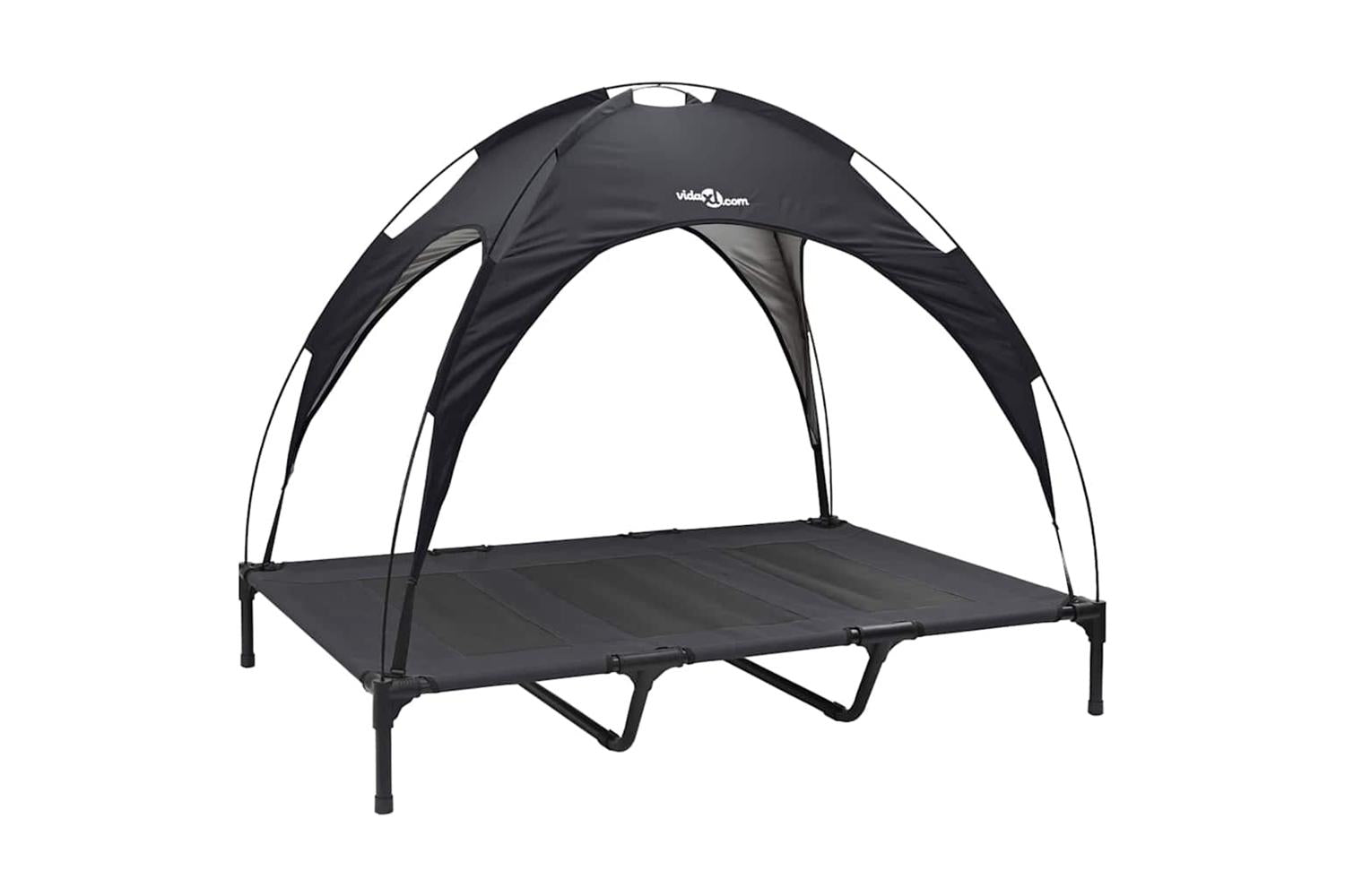 Dog Bed Black Xl Steel-2