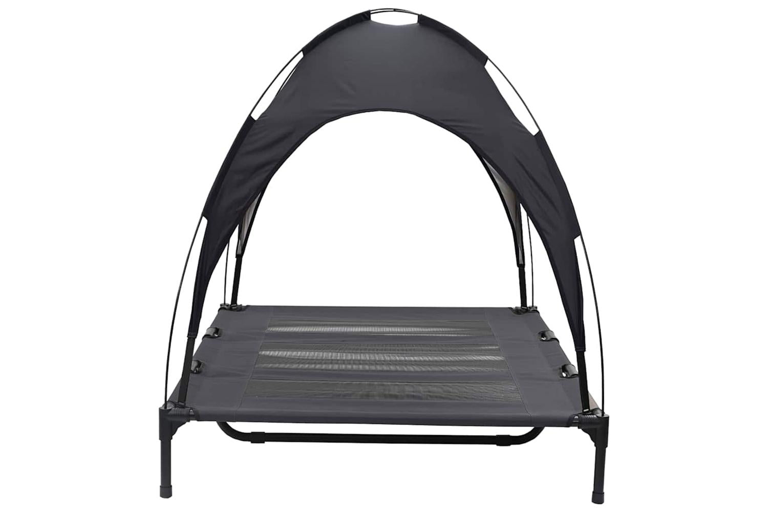 Dog Bed Black Xl Steel-5
