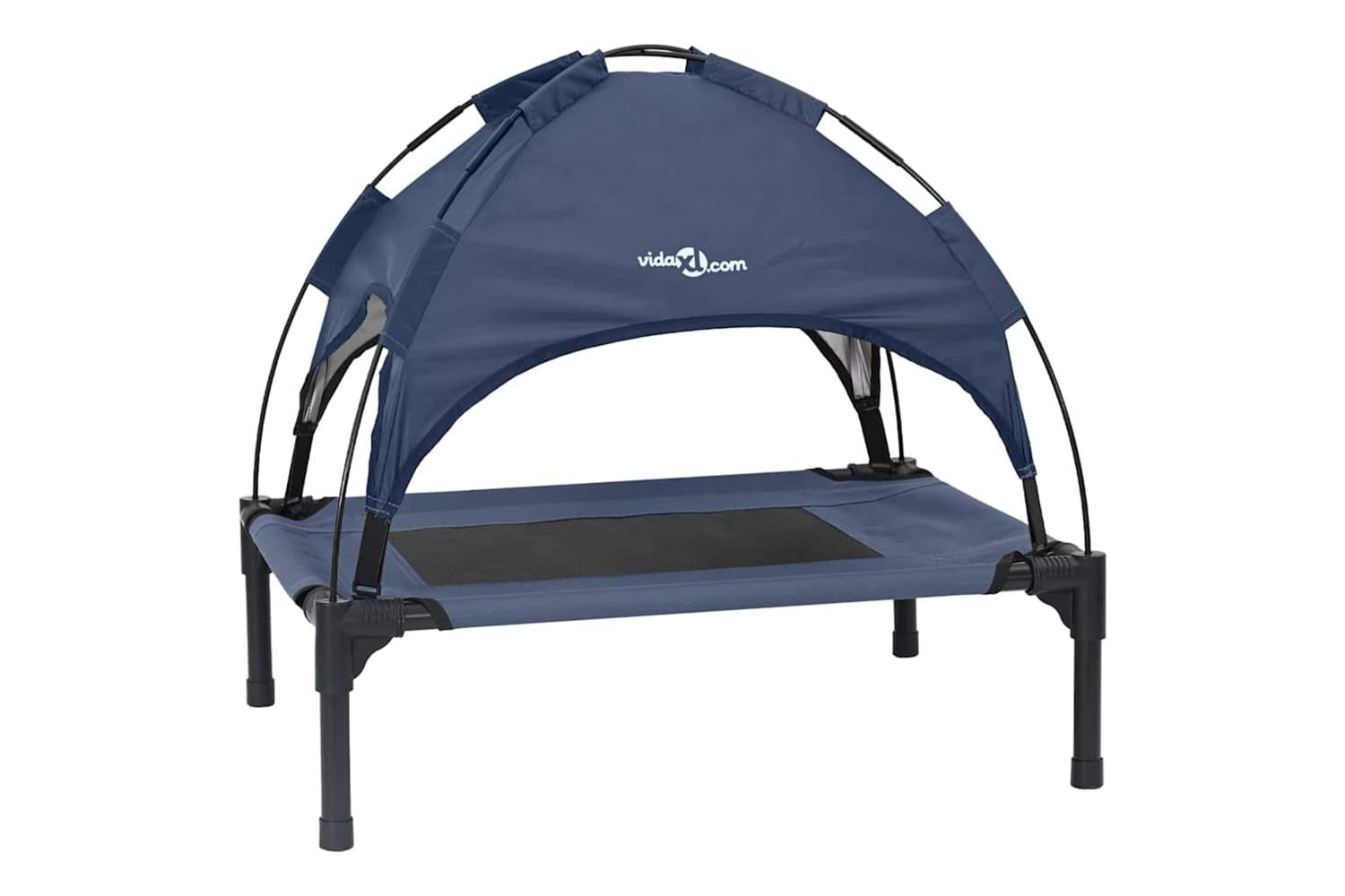 Dog Bed Navy Blue S Steel-2