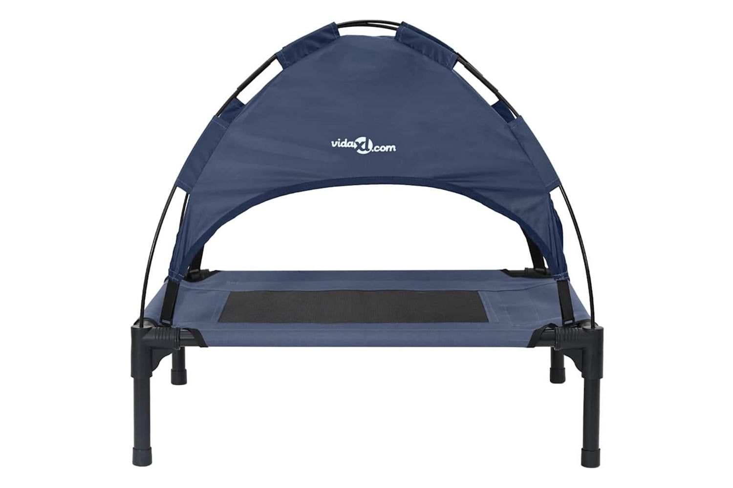 Dog Bed Navy Blue M Steel-4