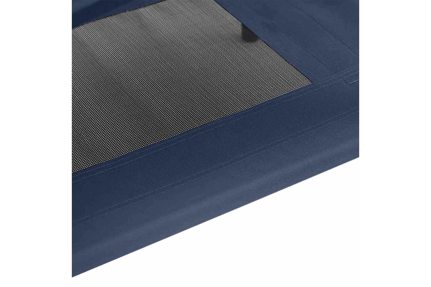 Dog Bed Navy Blue M Steel-7