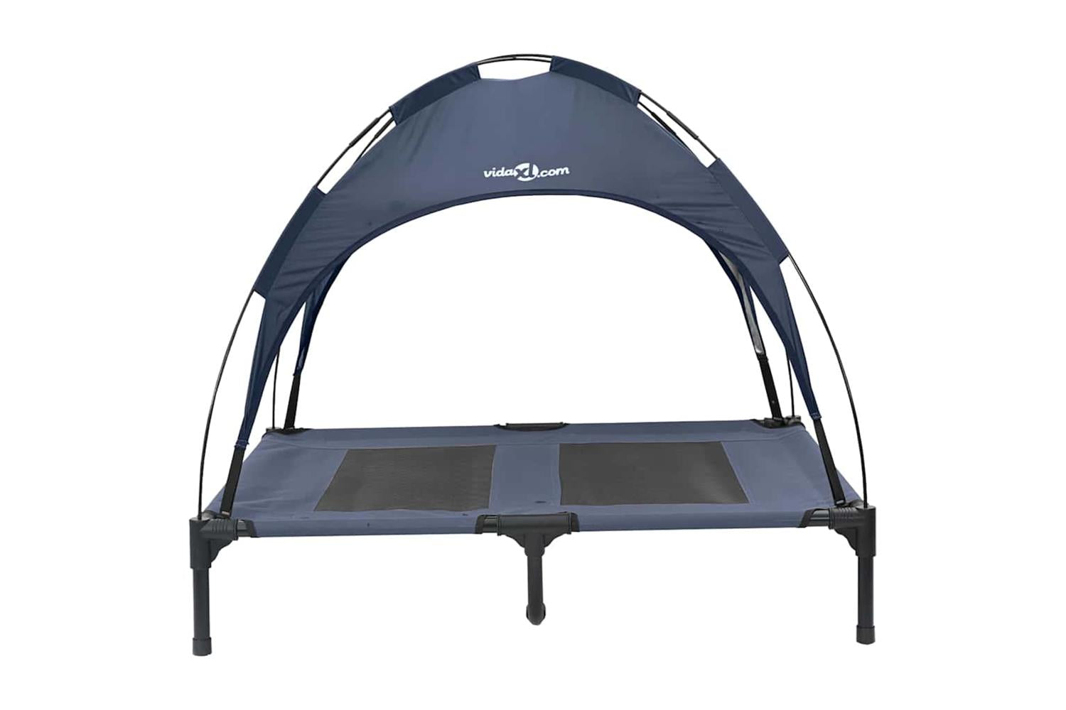 Dog Bed Navy Blue L Steel-4