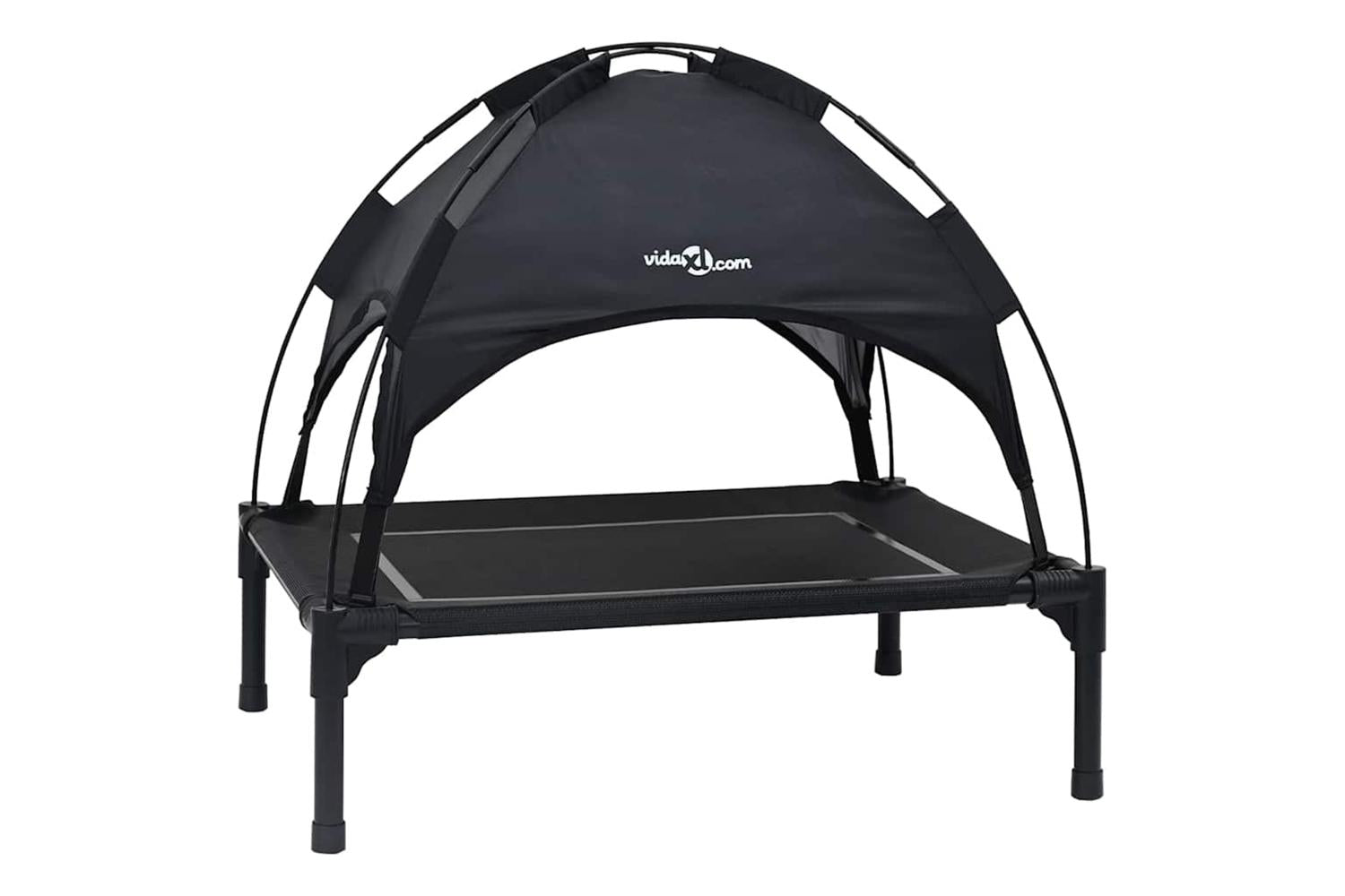 Dog Bed Black S Steel