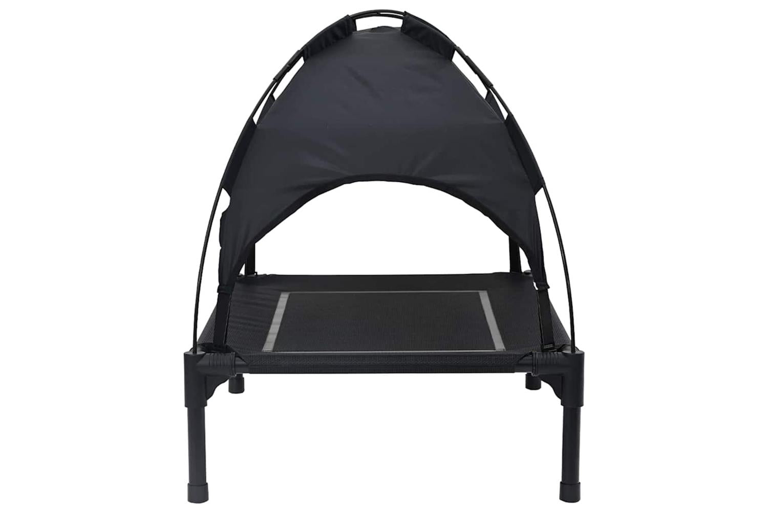 Dog Bed Black S Steel-5