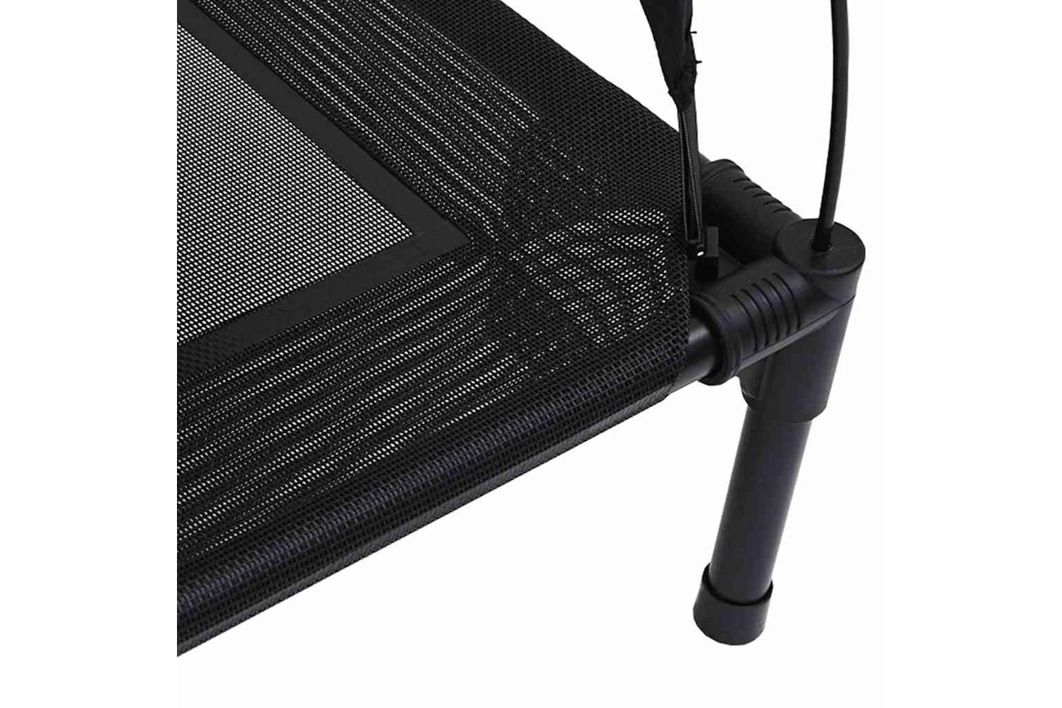 Dog Bed Black Xl Steel-6