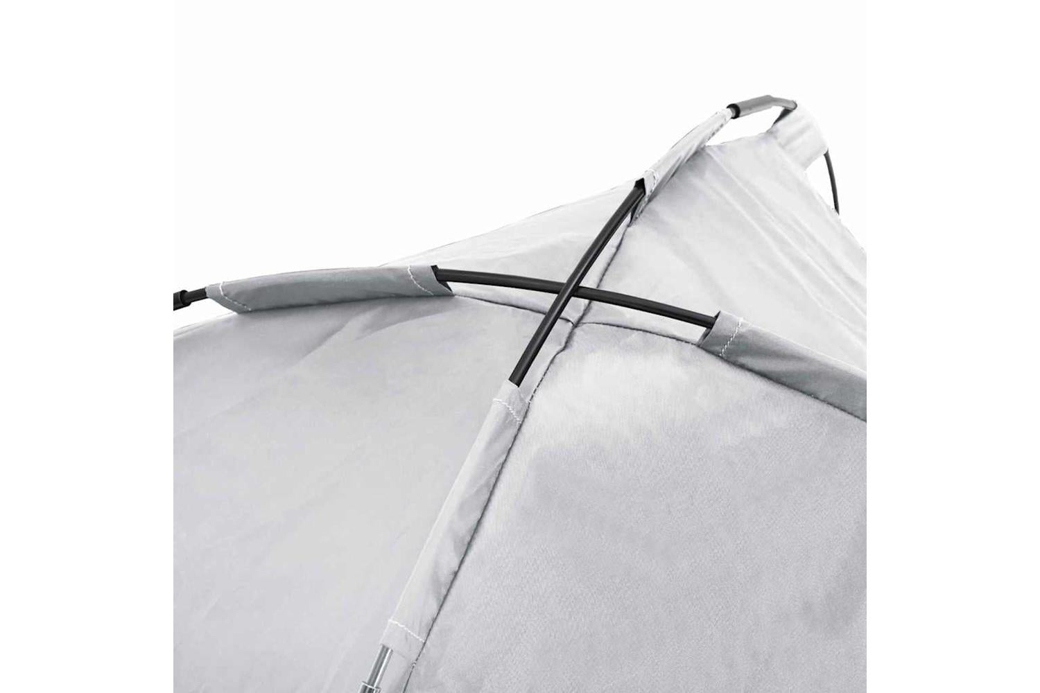 Dog Bed Silver Grey L Steel-8