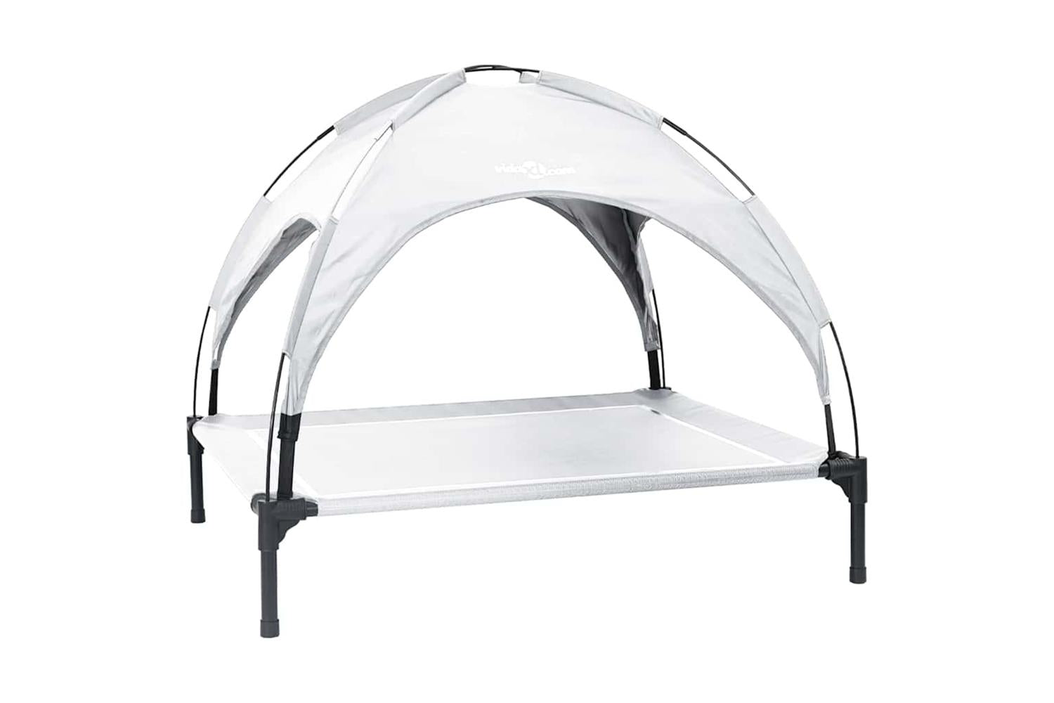 Dog Bed Silver Grey Xl Steel-2