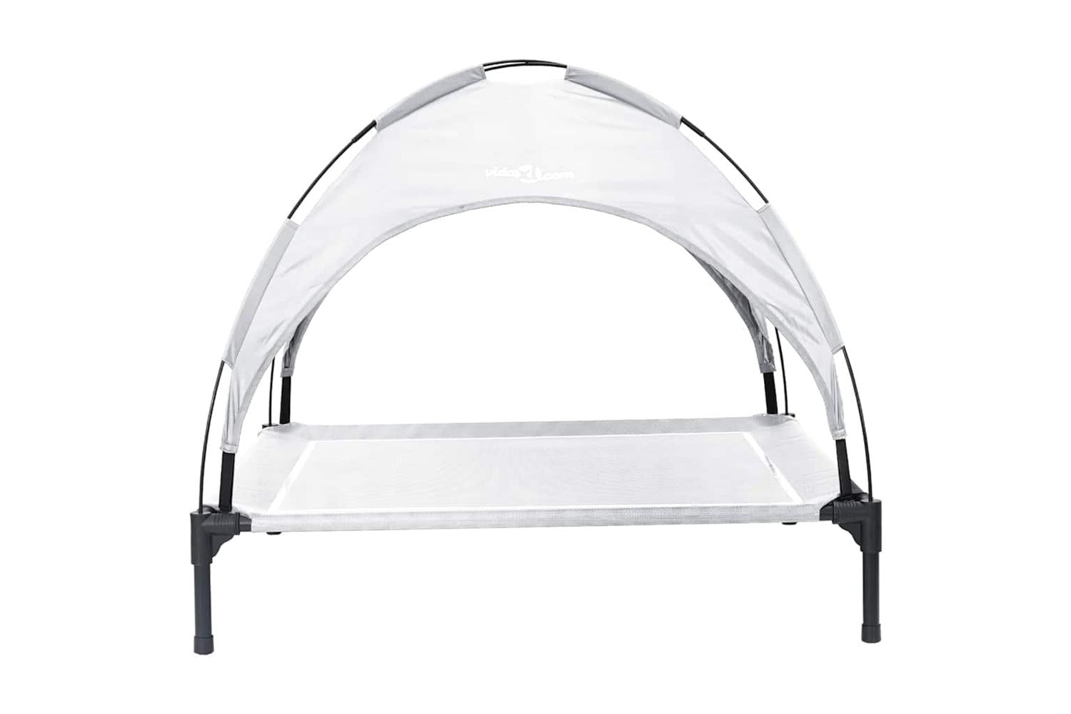 Dog Bed Silver Grey Xl Steel-4