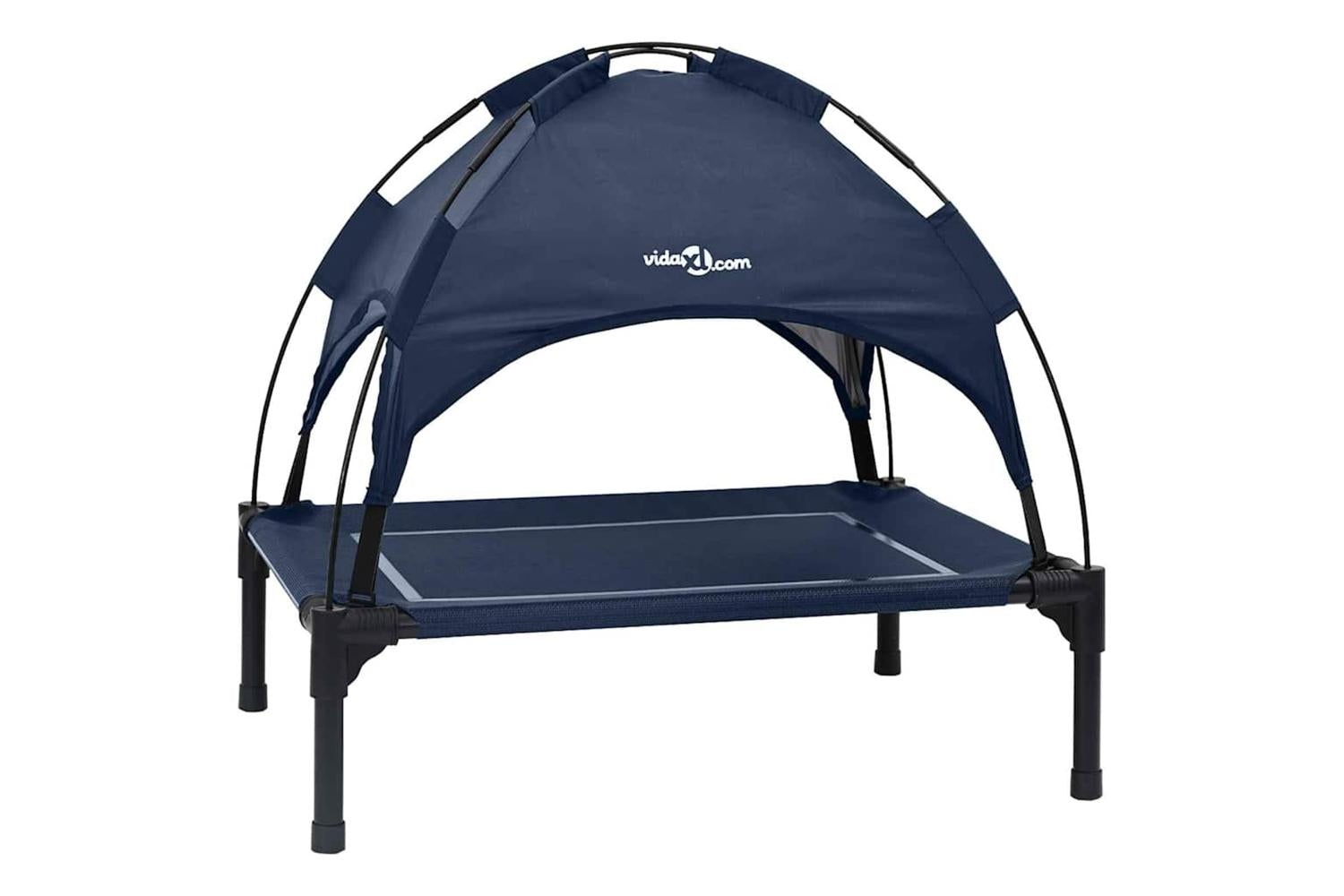 Dog Bed Navy Blue S Steel-2