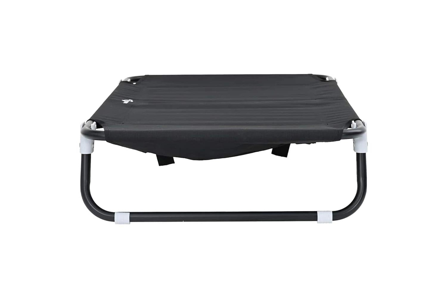 Dog Bed Black Ml Oxford Fabric And Steel-5
