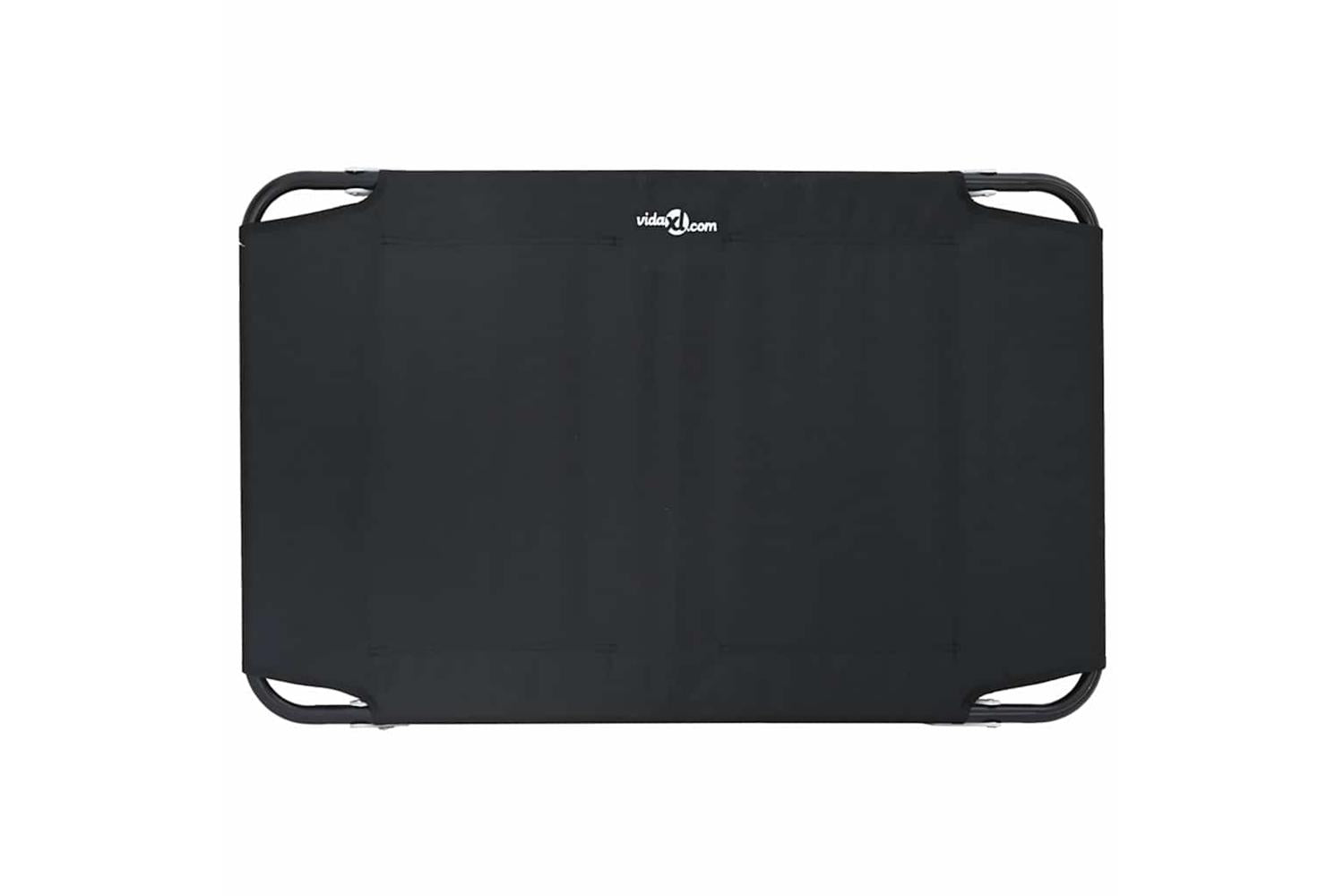 Dog Bed Black Ml Oxford Fabric And Steel-6