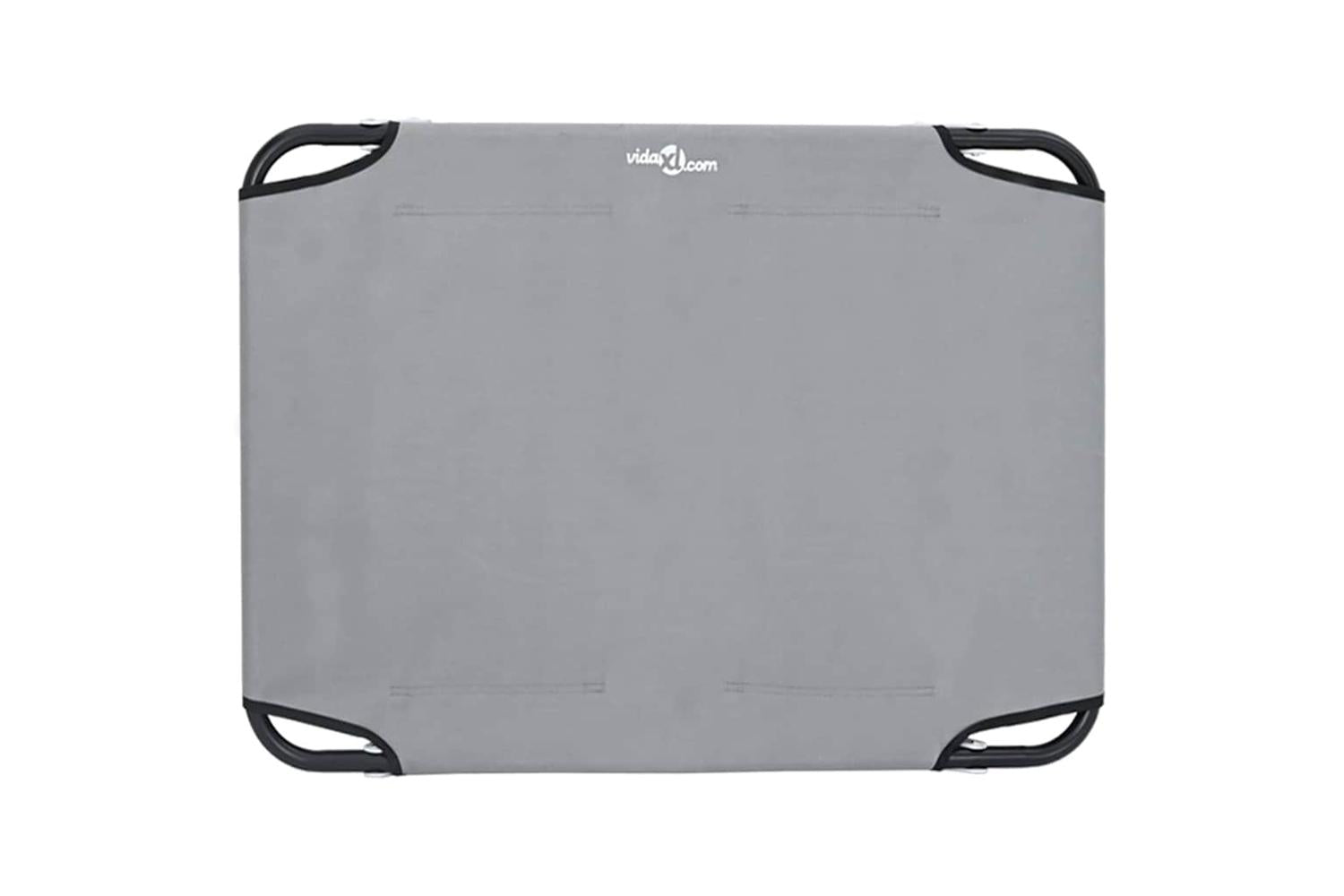 Dog Bed Light Grey M Oxford Fabric And Steel-6