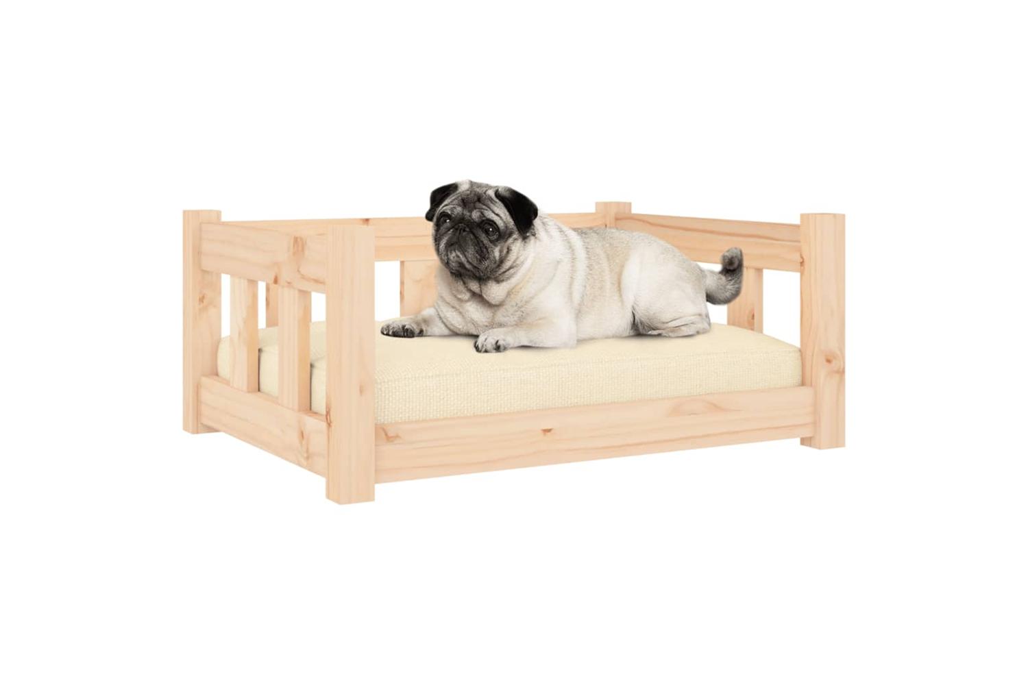 Dog Bed 655x505x28 Cm Solid Wood Pine-3