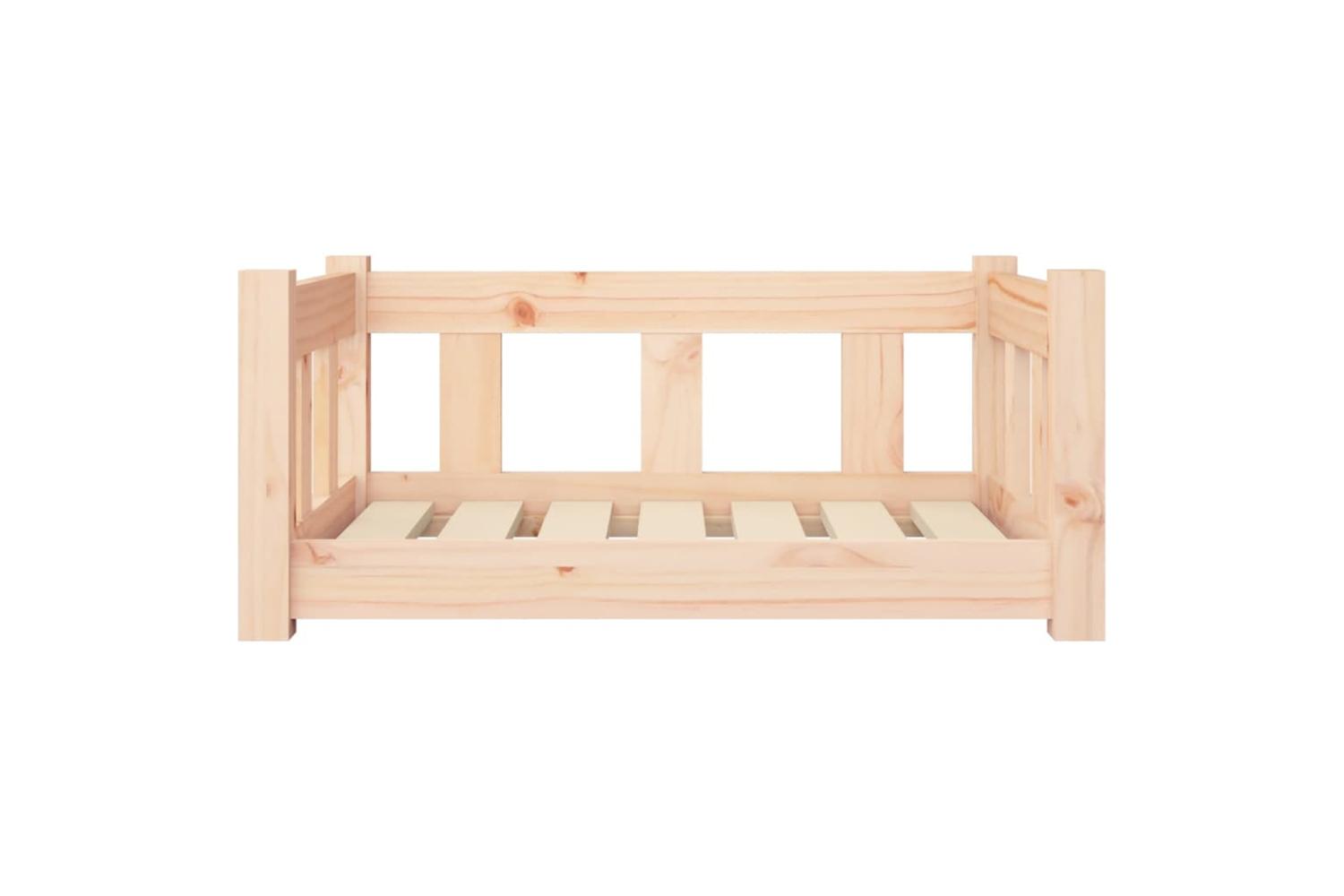 Dog Bed 655x505x28 Cm Solid Wood Pine-4
