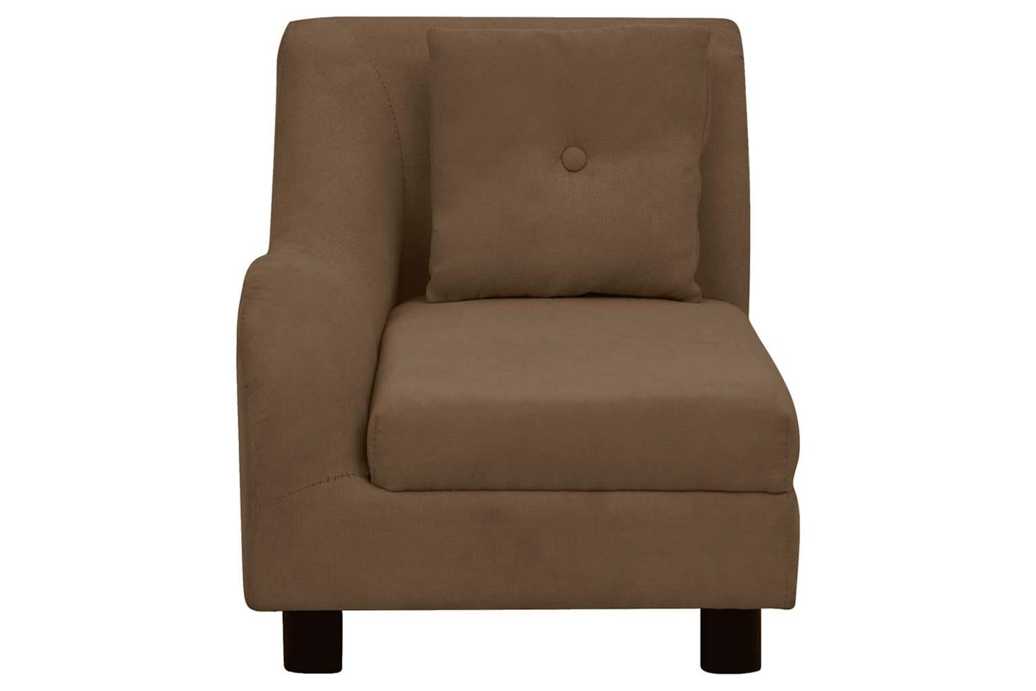 Dog Sofa With Pillow Brown 83x44x44 Cm Plush-5