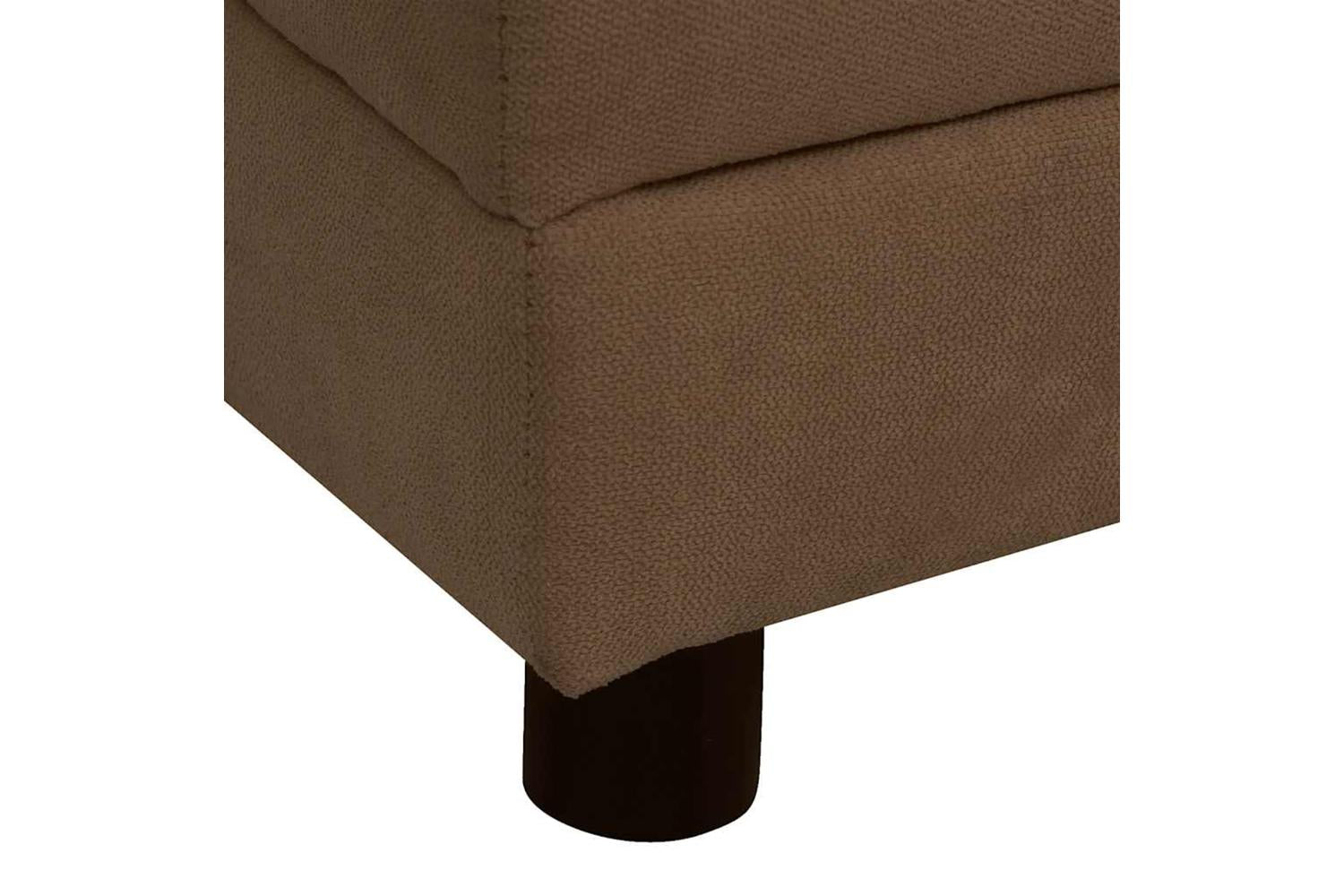 Dog Sofa With Pillow Brown 83x44x44 Cm Plush-8
