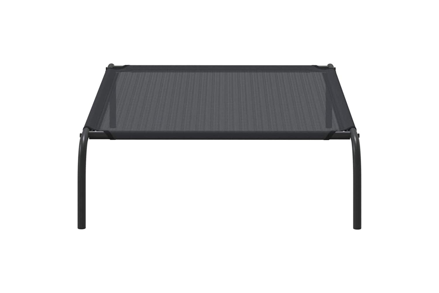 Elevated Dog Bed Black L Textilene-5