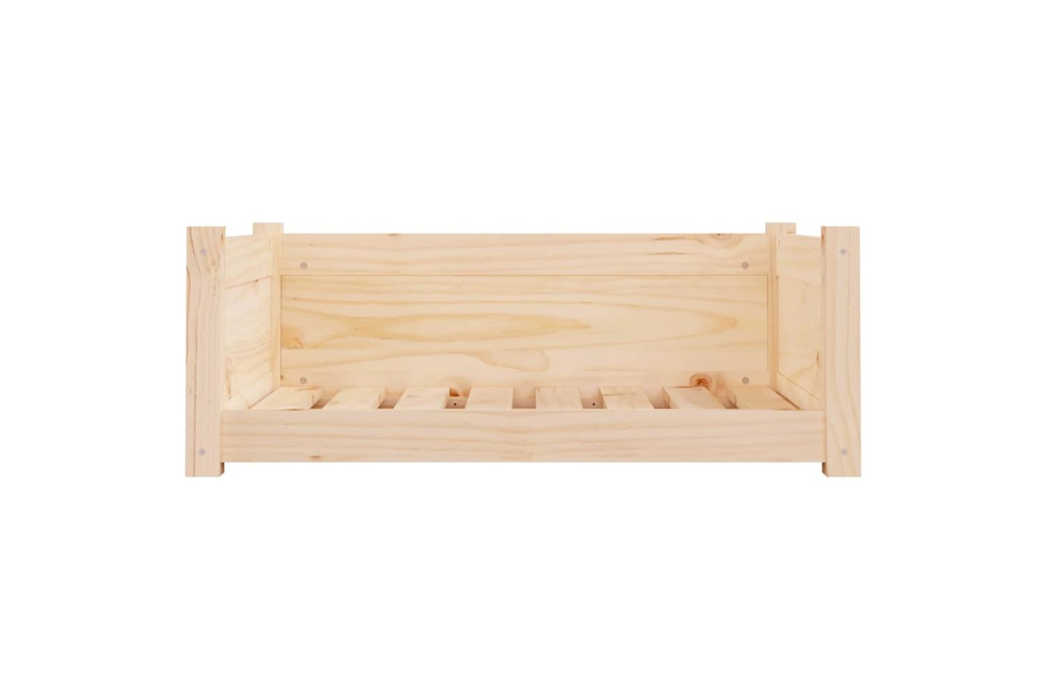 Dog Bed 755x555x28 Cm Solid Pine Wood-5