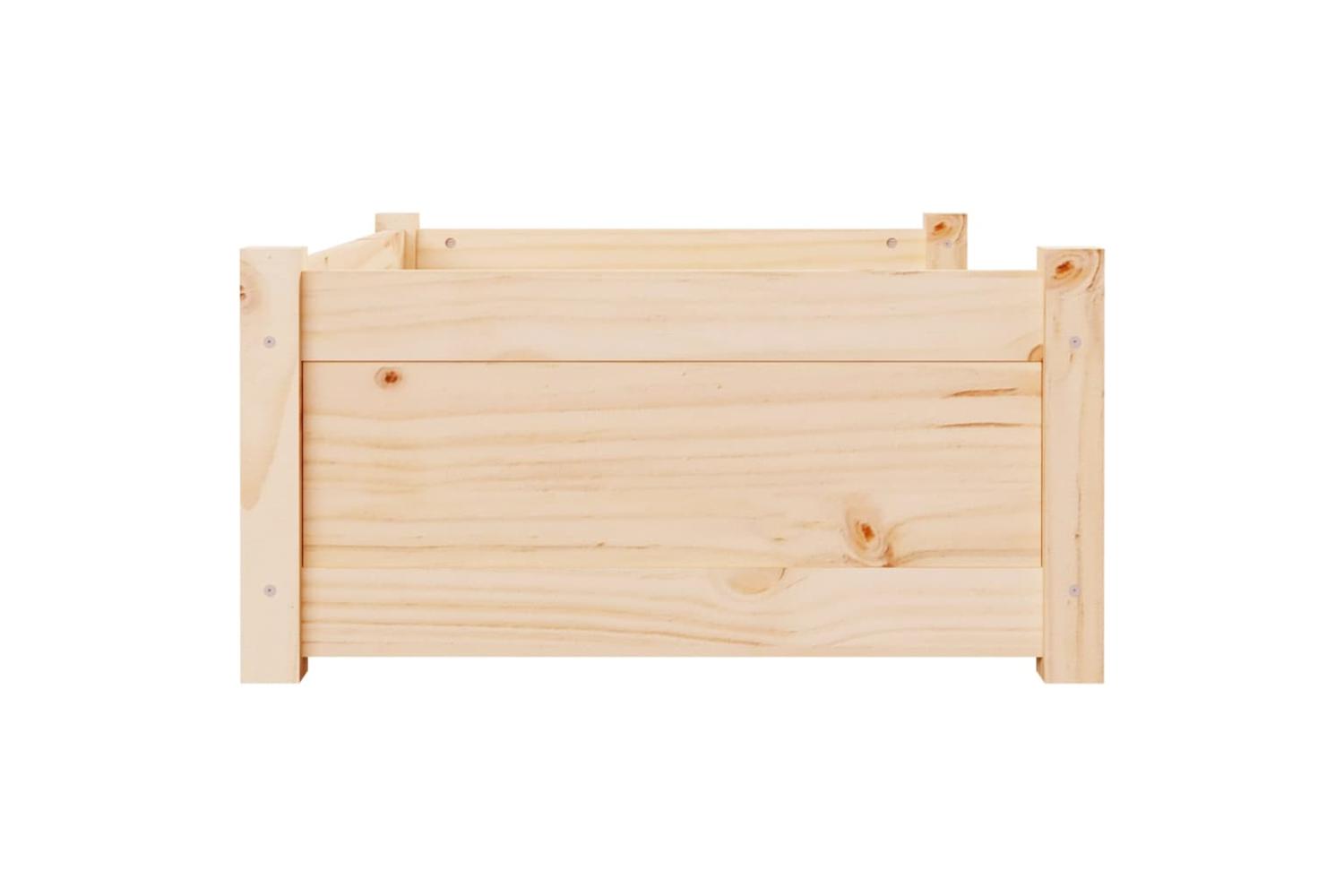 Dog Bed 755x555x28 Cm Solid Pine Wood-6