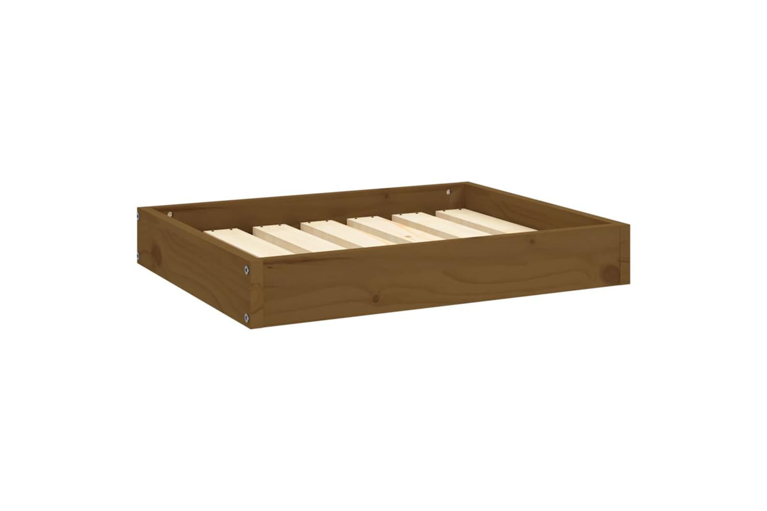 Dog Bed Honey Brown 615x49x9 Cm Solid Wood Pine-2