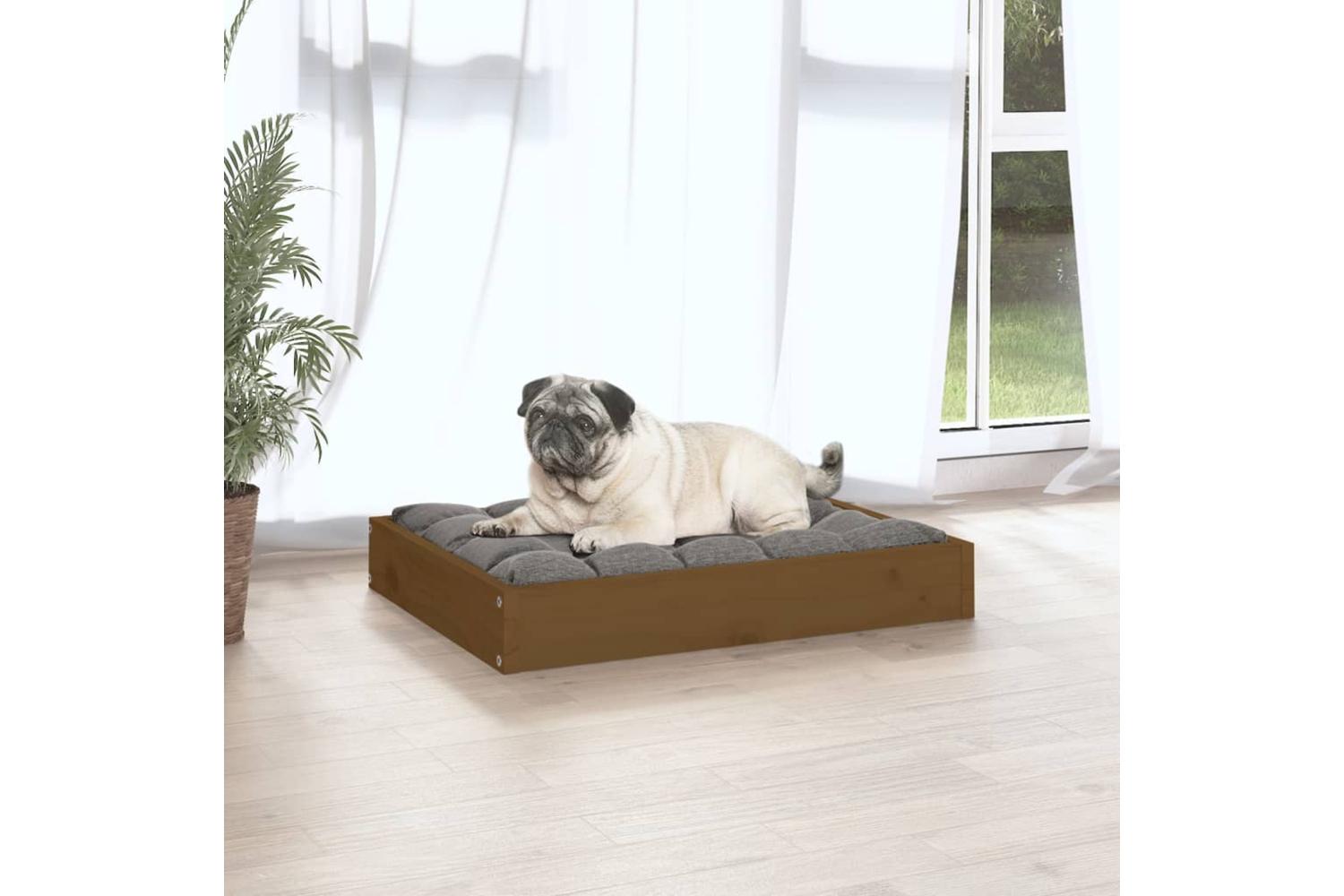 Dog Bed Honey Brown 615x49x9 Cm Solid Wood Pine-5