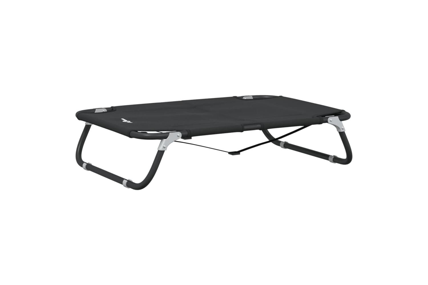 Dog Bed Foldable Anthracite Oxford Fabric And Steel