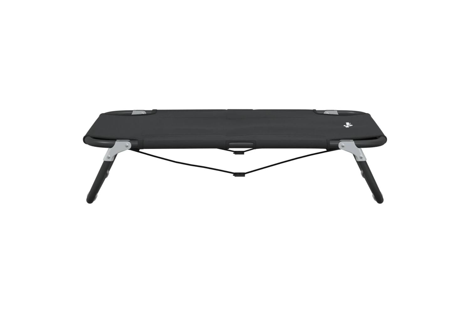 Dog Bed Foldable Anthracite Oxford Fabric And Steel-5