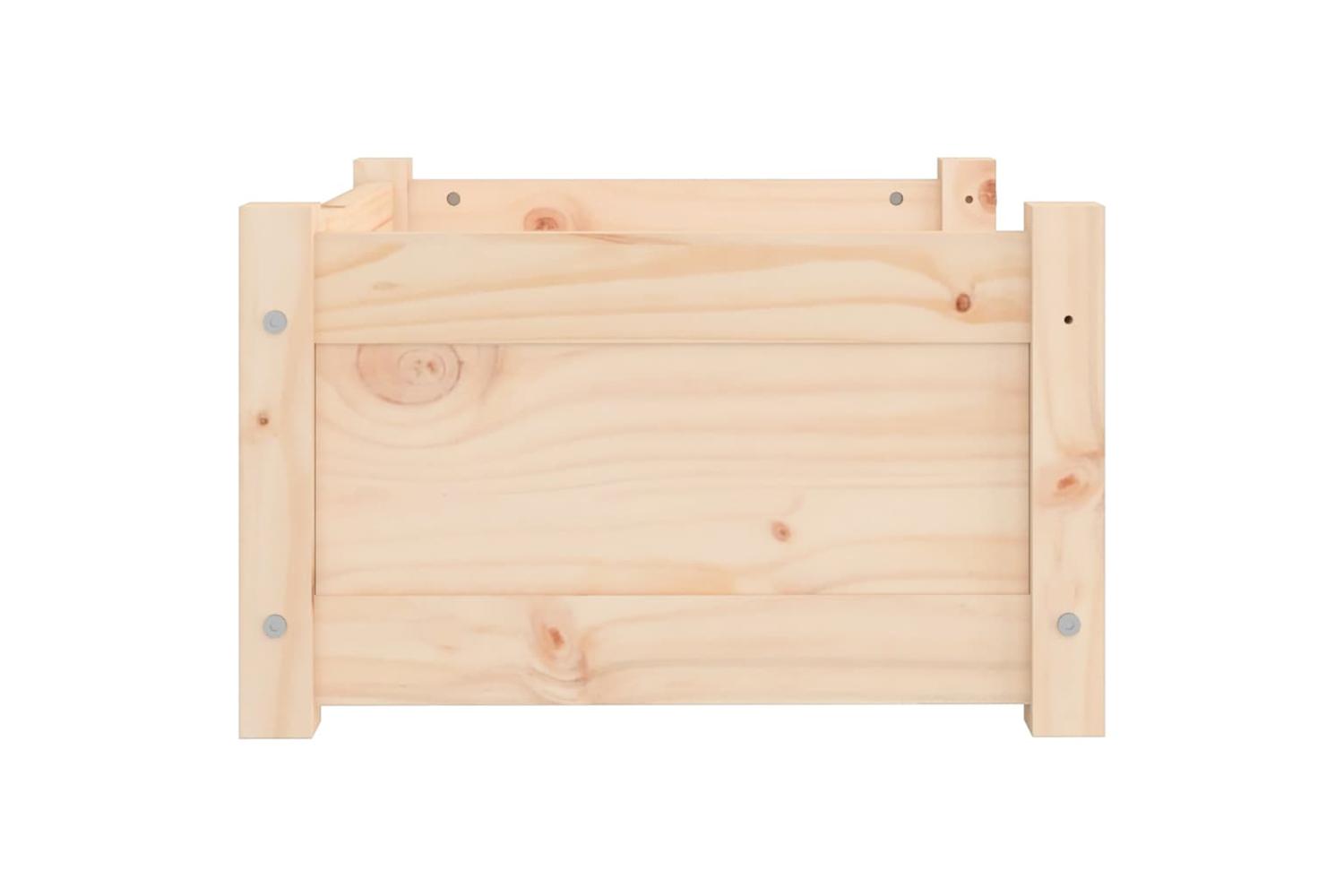 Dog Bed 555x455x28 Cm Solid Pine Wood-6