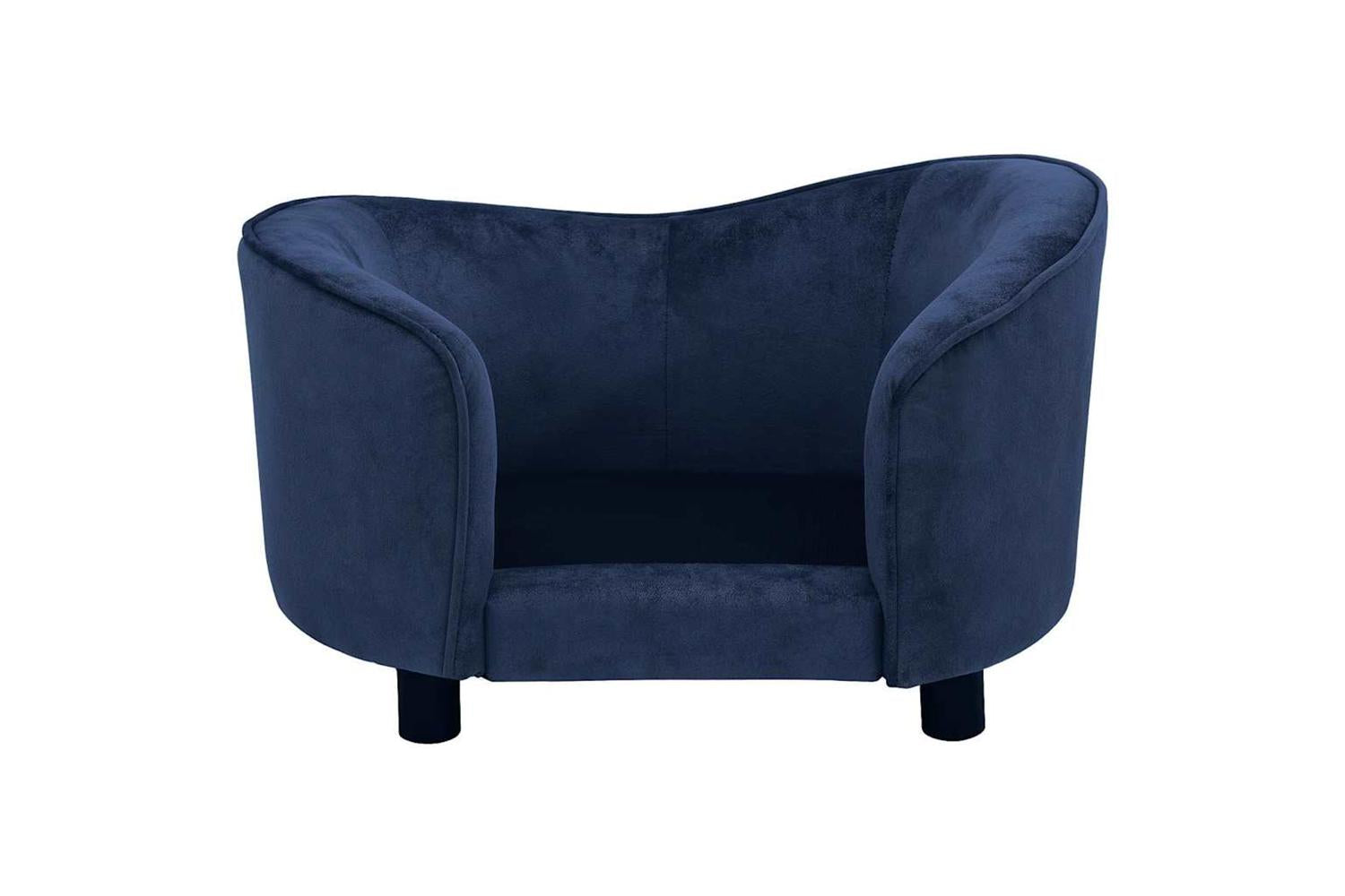 Dog Sofa Blue 69x49x40 Cm Plush-6
