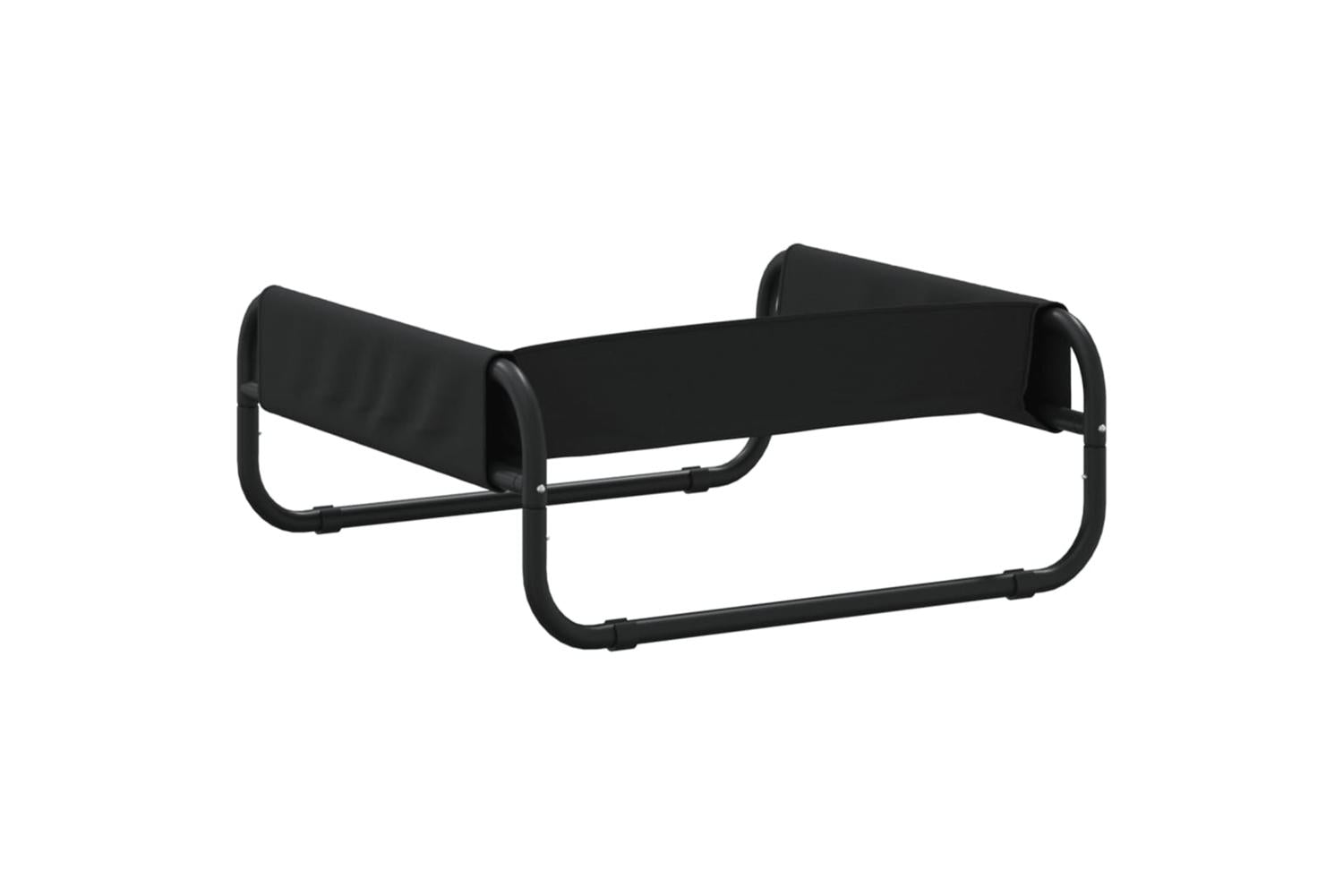 Elevated Dog Bed Anthracite Oxford Fabric And Steel-7