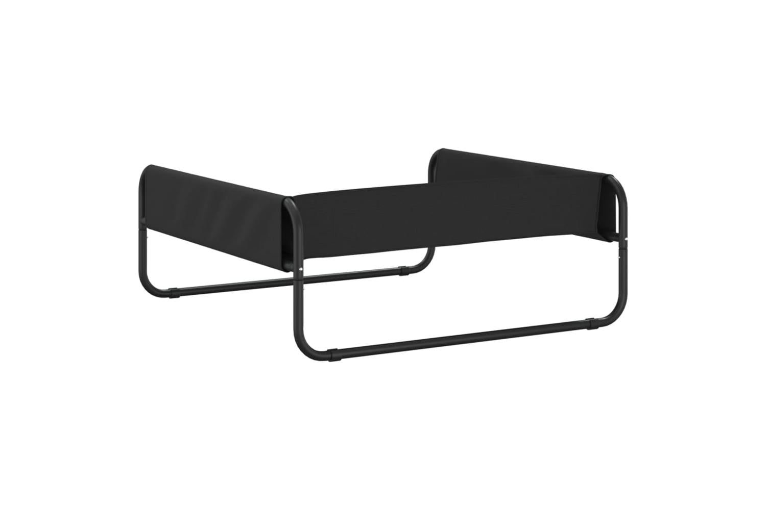 Elevated Dog Bed Anthracite Oxford Fabric And Steel-7