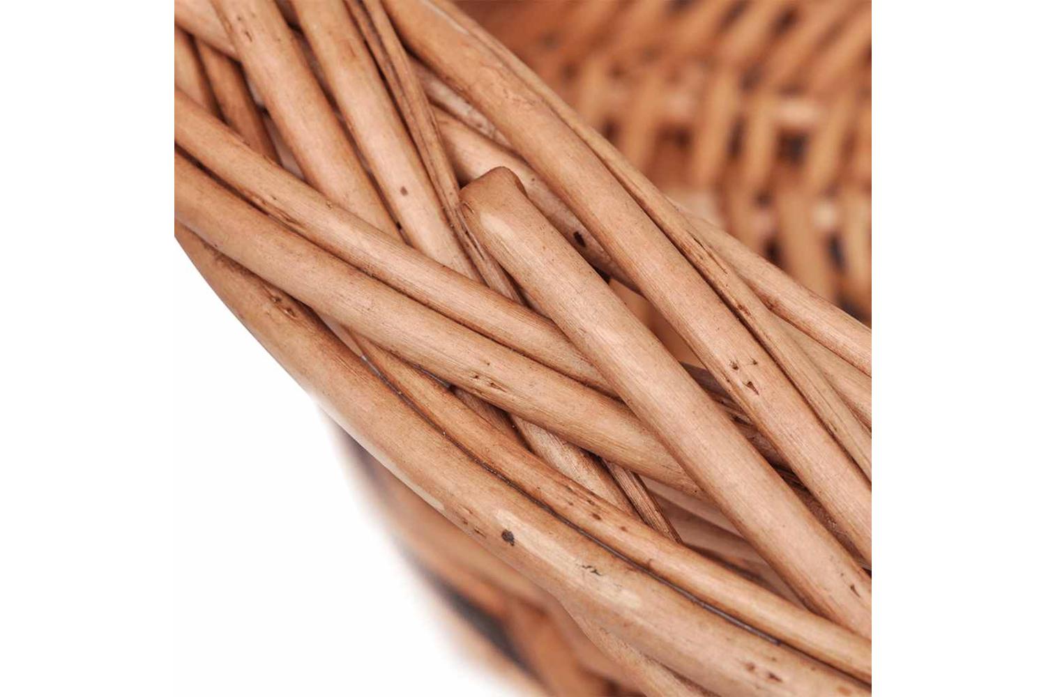 Willow Dog Basketpet Bed Natural 90 Cm-5