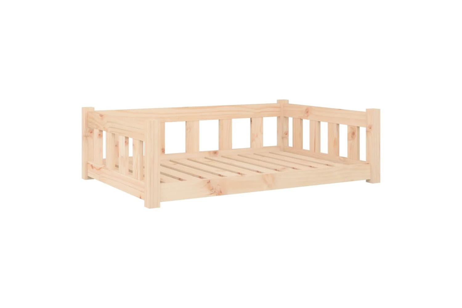 Dog Bed 955x655x28 Cm Solid Wood Pine-2